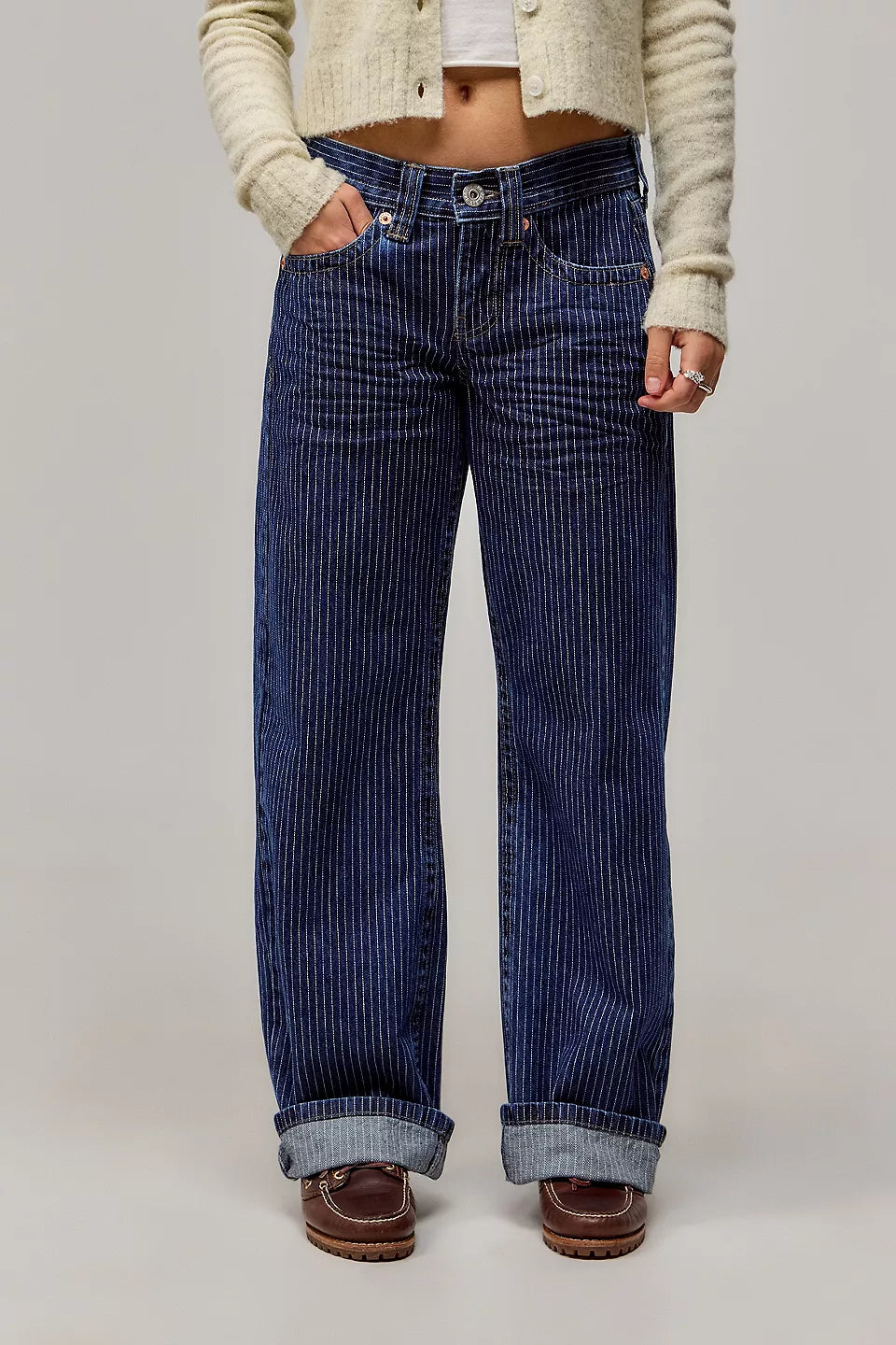 Elowen Pinstripe Jeans
