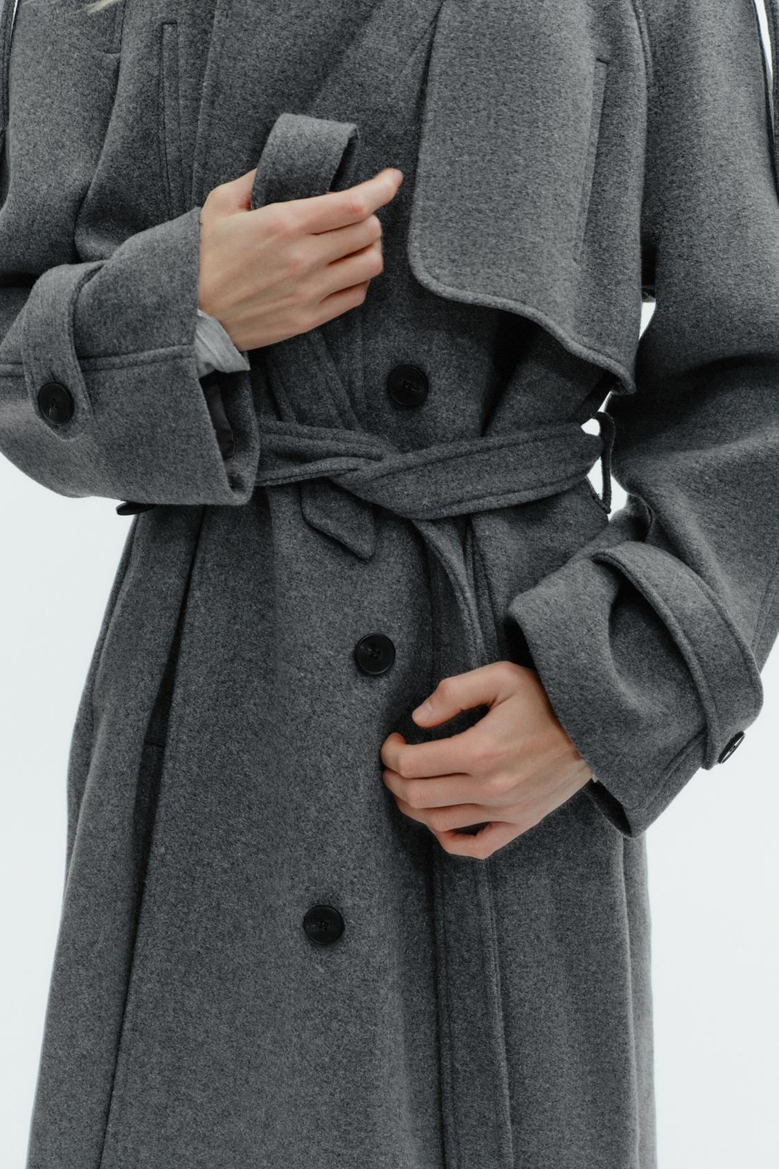 Aurora Belted Long Coat