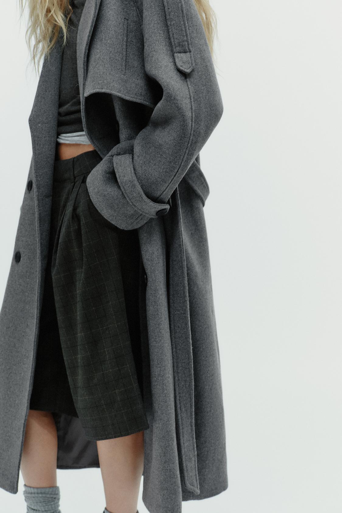 Aurora Belted Long Coat