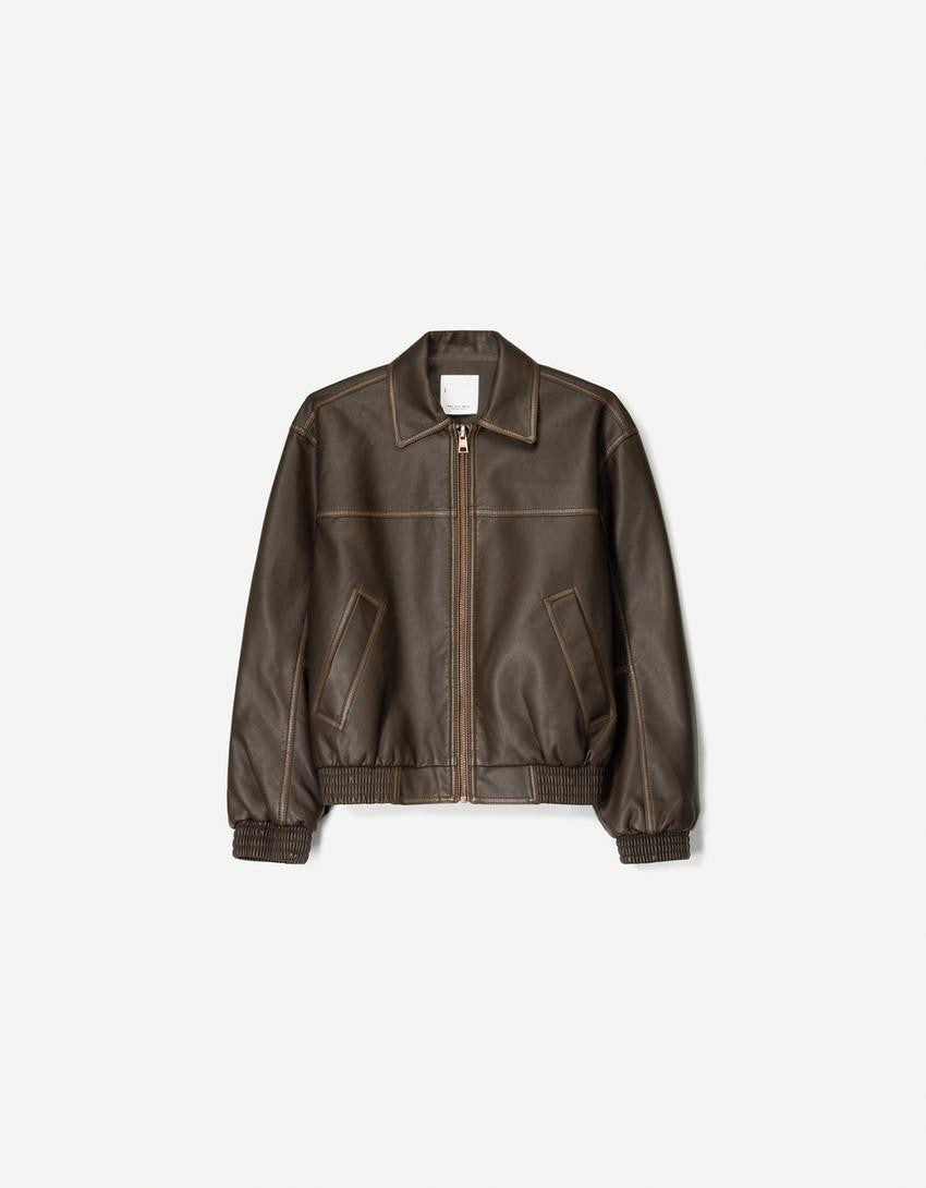 Rhea | Leather Jacket