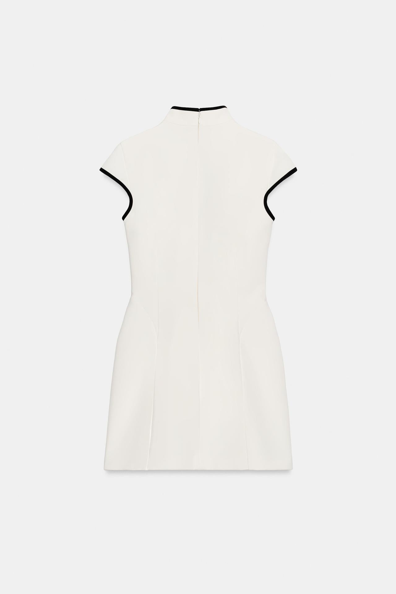 Arielle Wrap Mini Dress