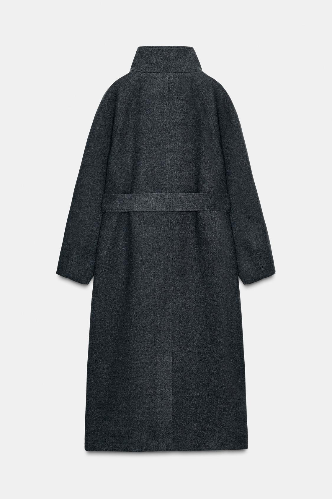 Serenelle Belted Wool Coat