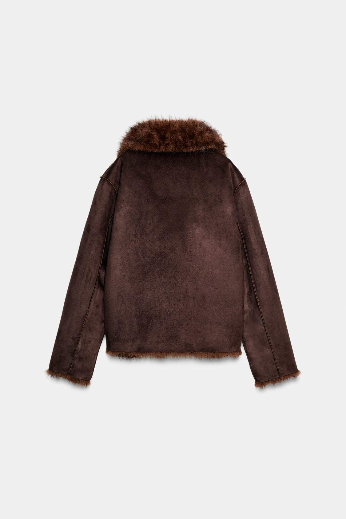 Noelle Reversible Fur Jacket