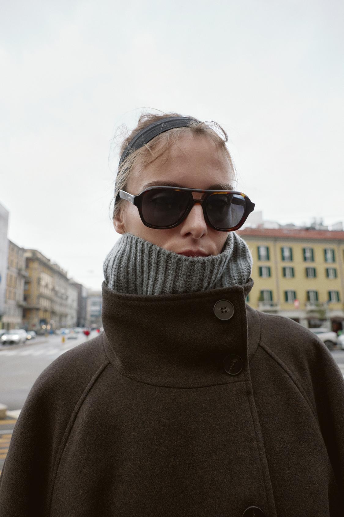 Serenelle Belted Wool Coat