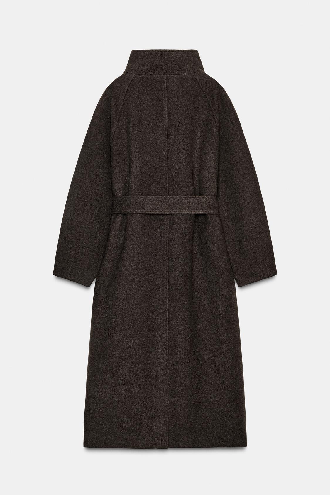 Serenelle Belted Wool Coat