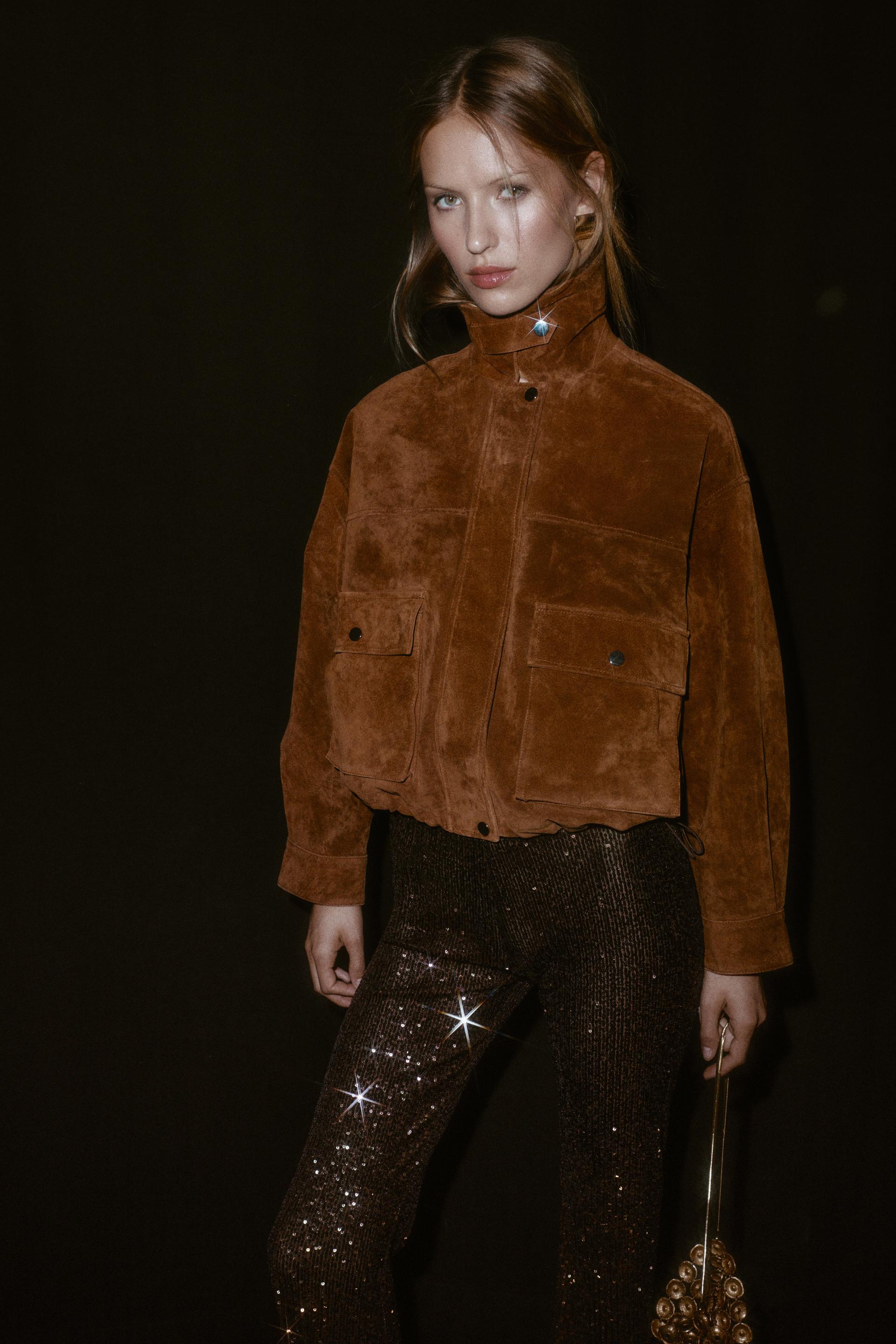 Aviator Leather Bomber