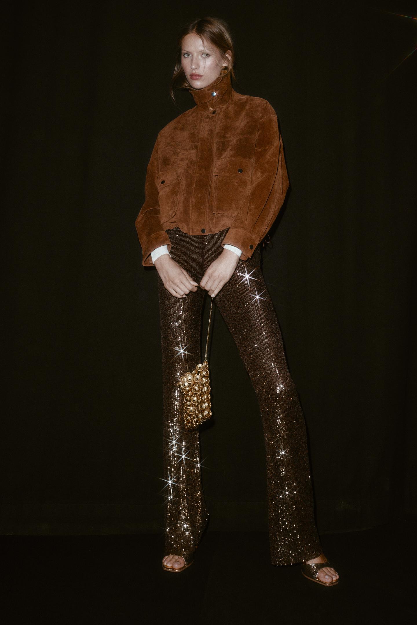 Aviator Leather Bomber