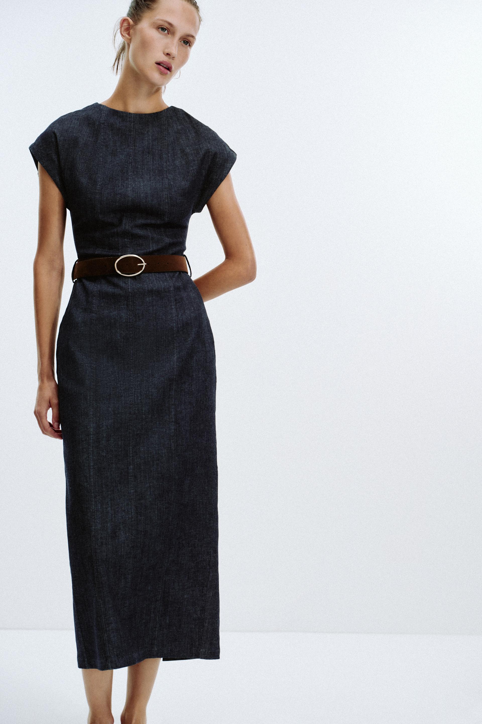 Delphine Fitted Midi Dress