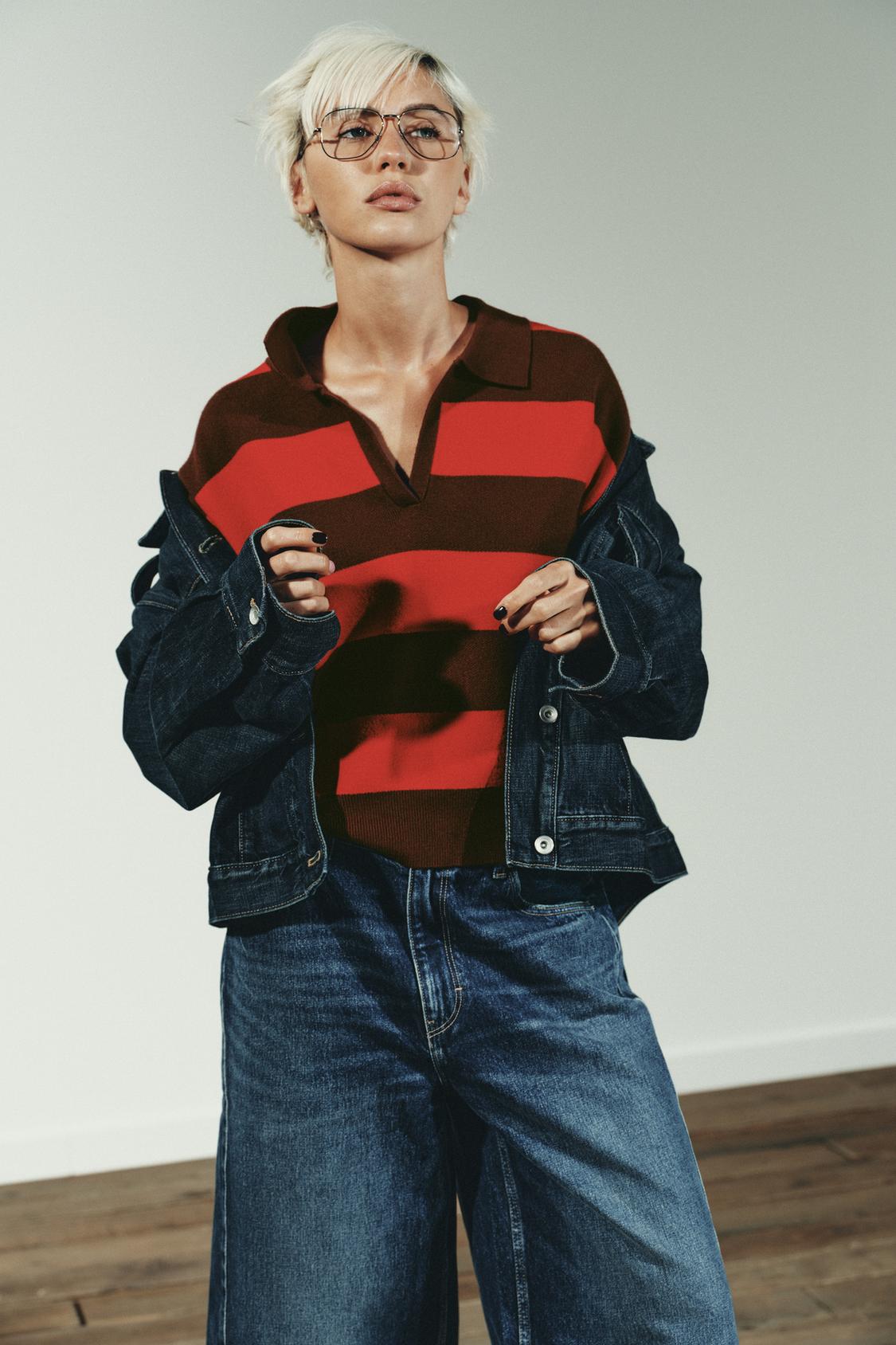 Knitted Polo Sweater