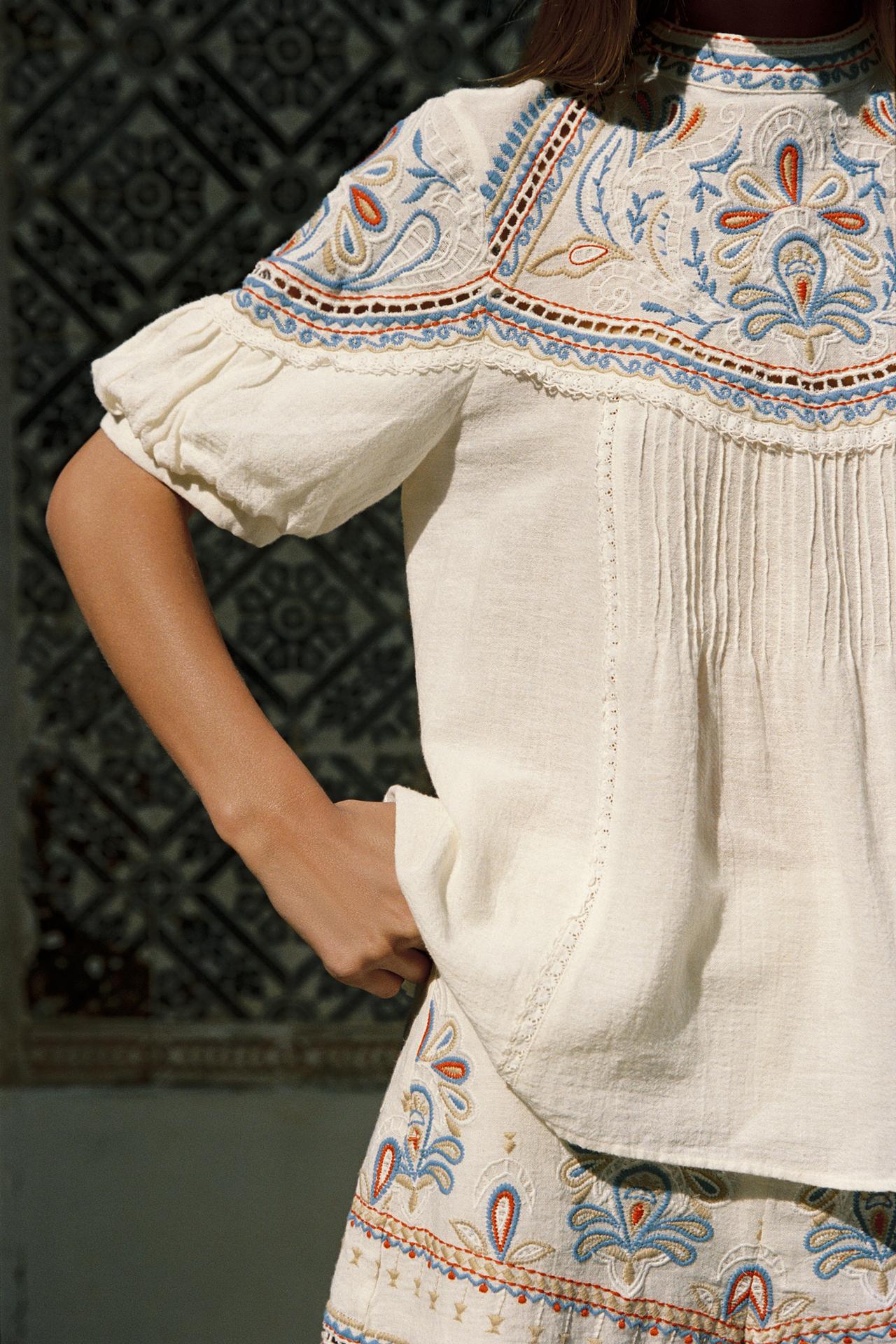 Valerie Linen Blouse