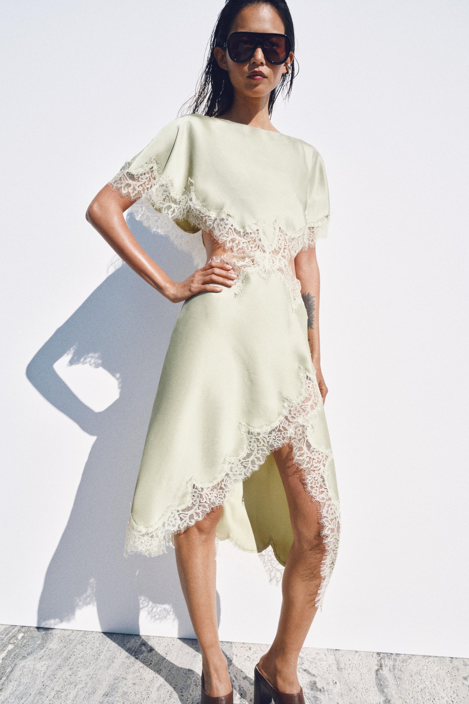 Aveline Lace Midi Dress