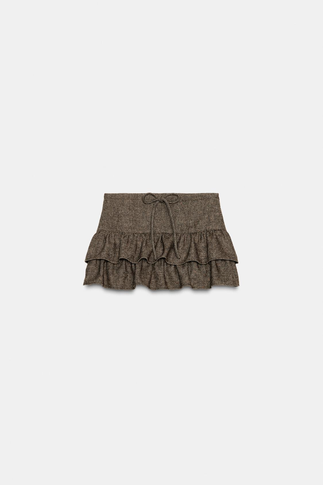 Wool Blend Ruffle Set