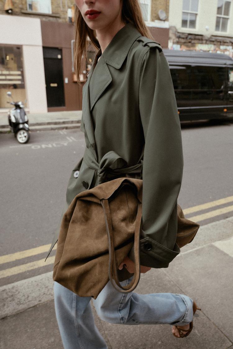 Classic Belted Trench Coat