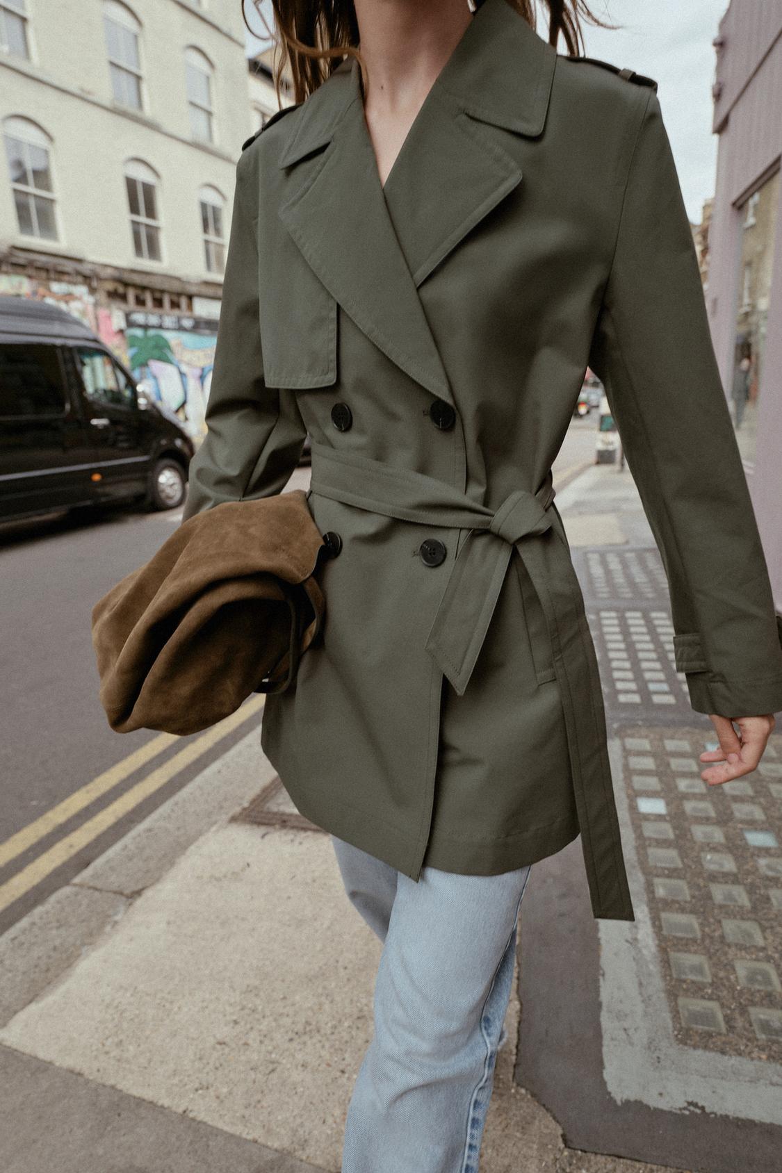 Classic Belted Trench Coat