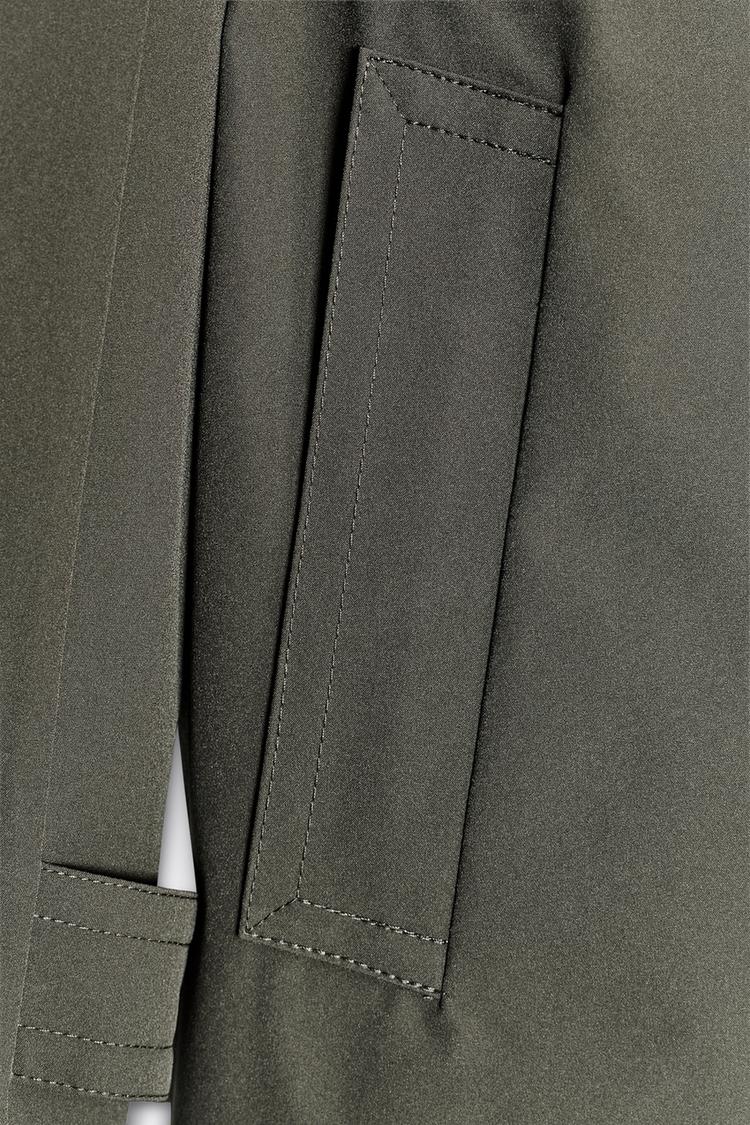 Classic Belted Trench Coat