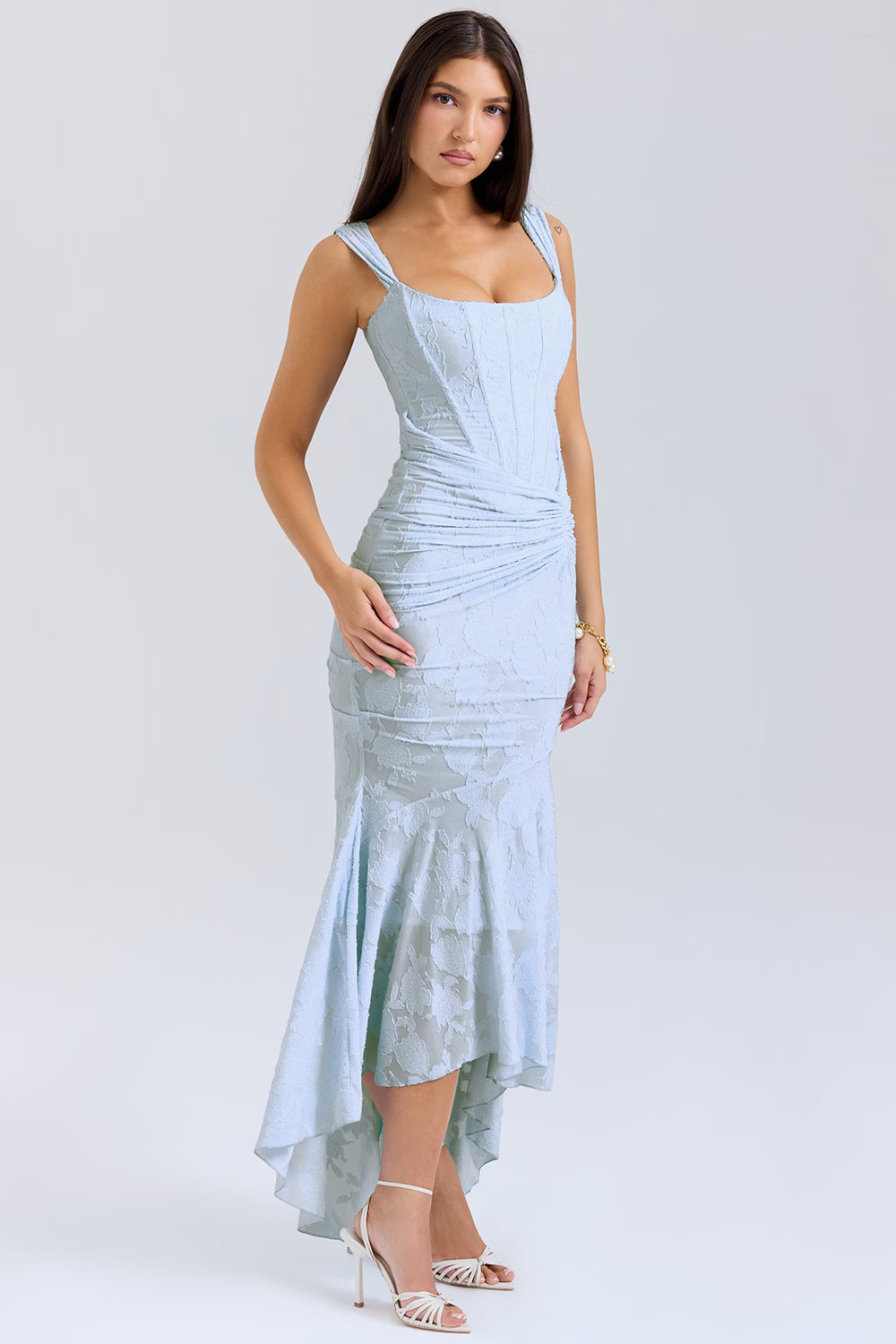Aveline | Asymmetric Maxi Dress