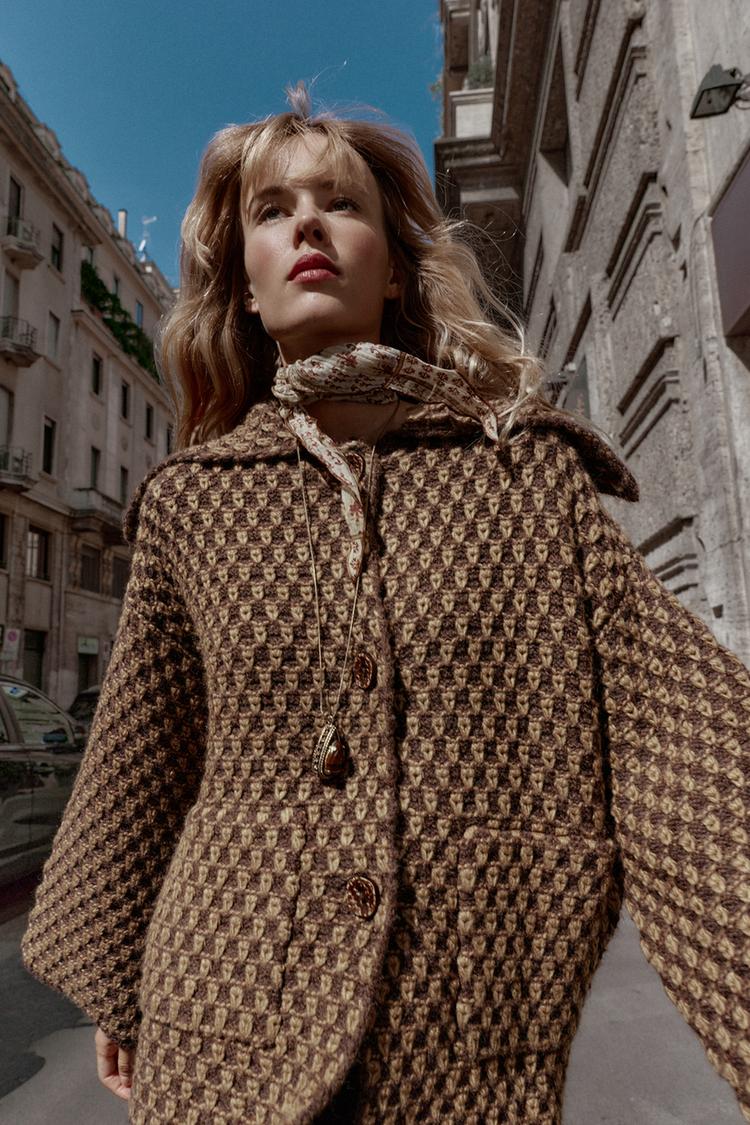 Tailored Textured Jacket
