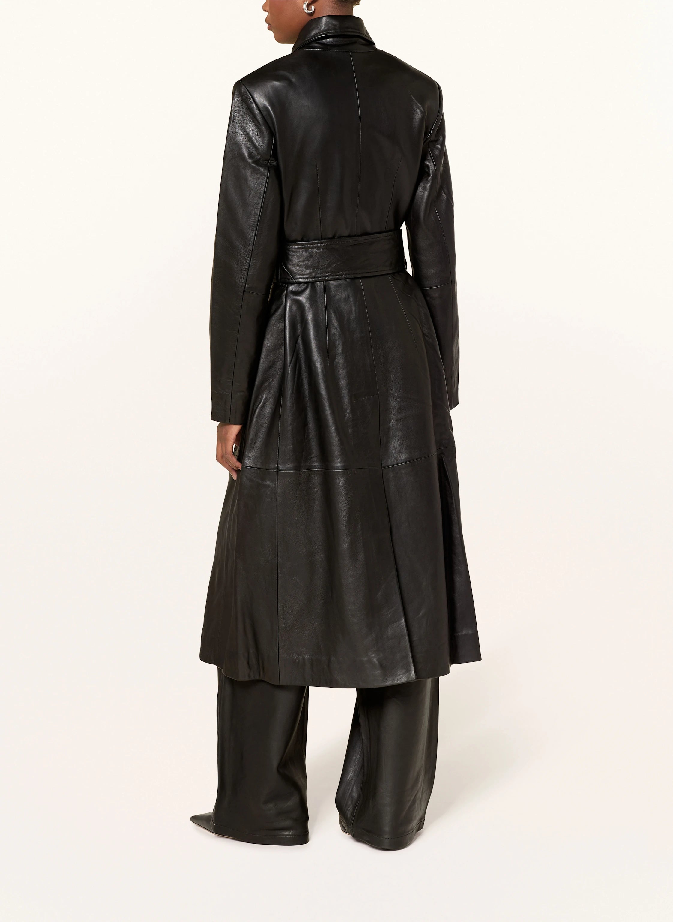 Tailored Leather Coat