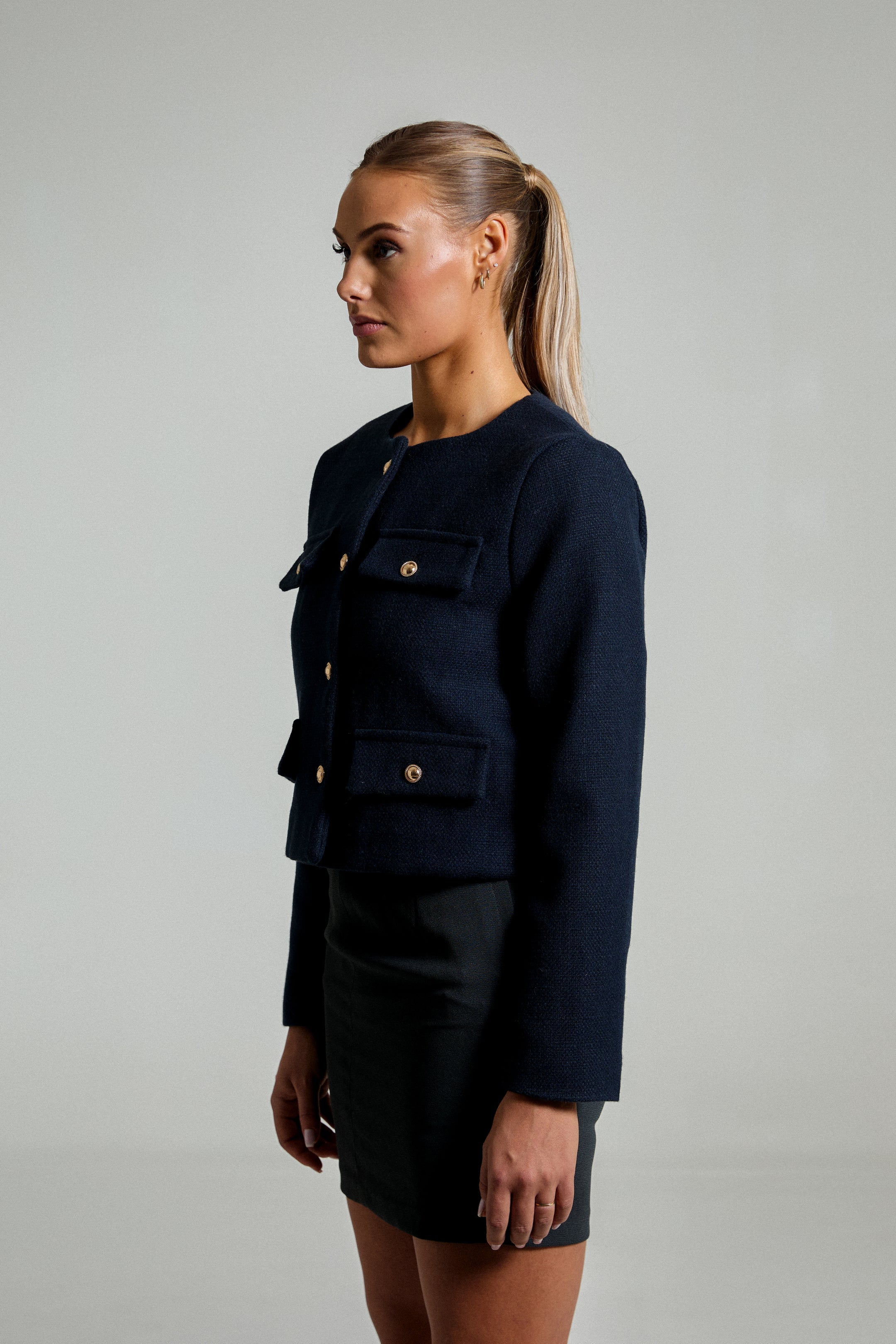 Naked Cropped Blazer