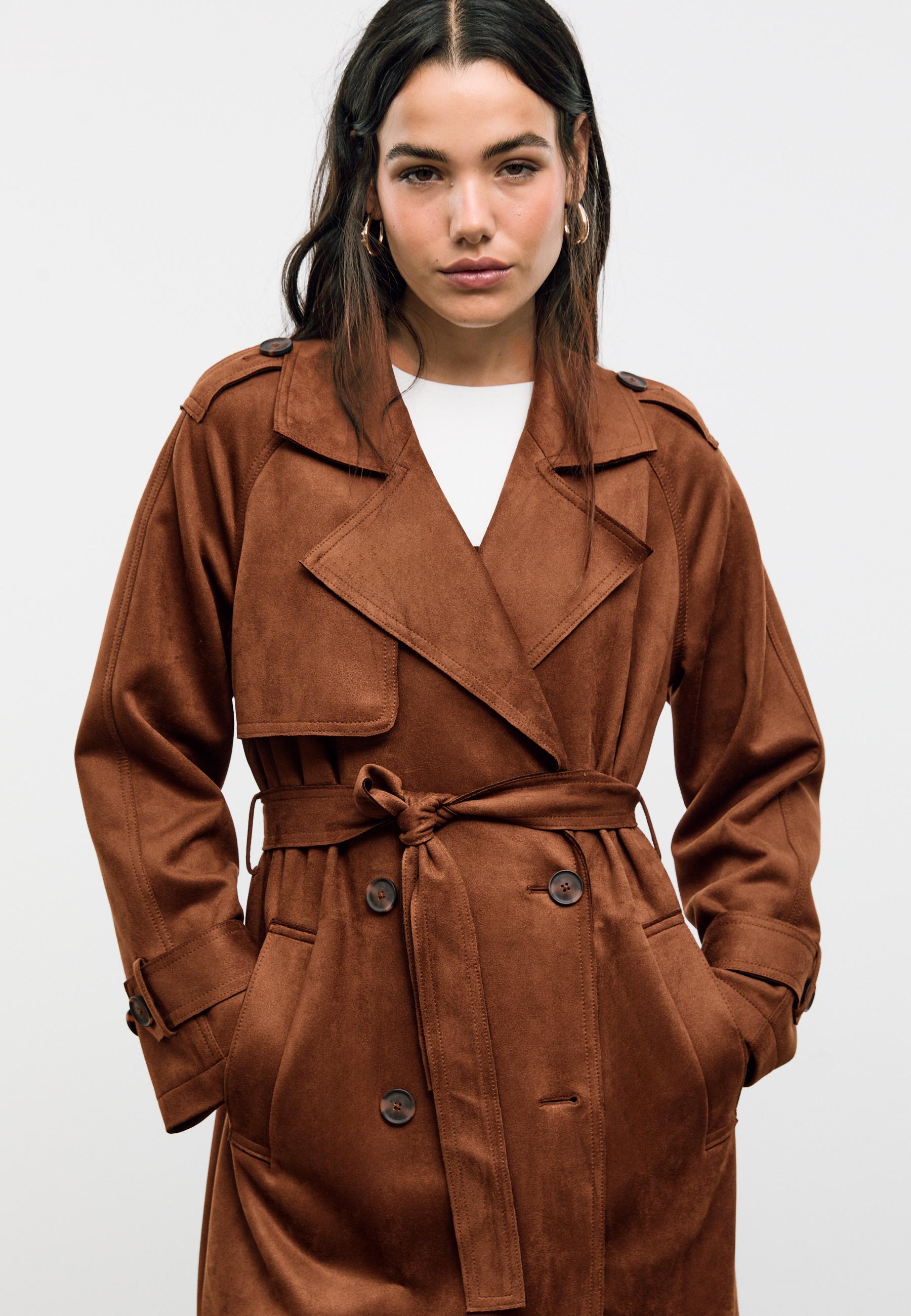 Renée | Classic Belted Trench