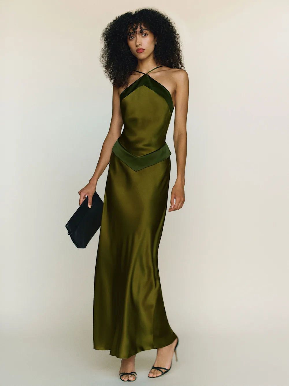 Elara Silk Maxi Dress