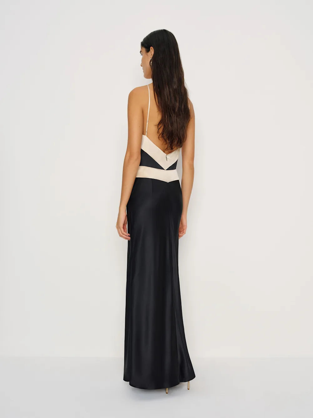 Elara Silk Maxi Dress