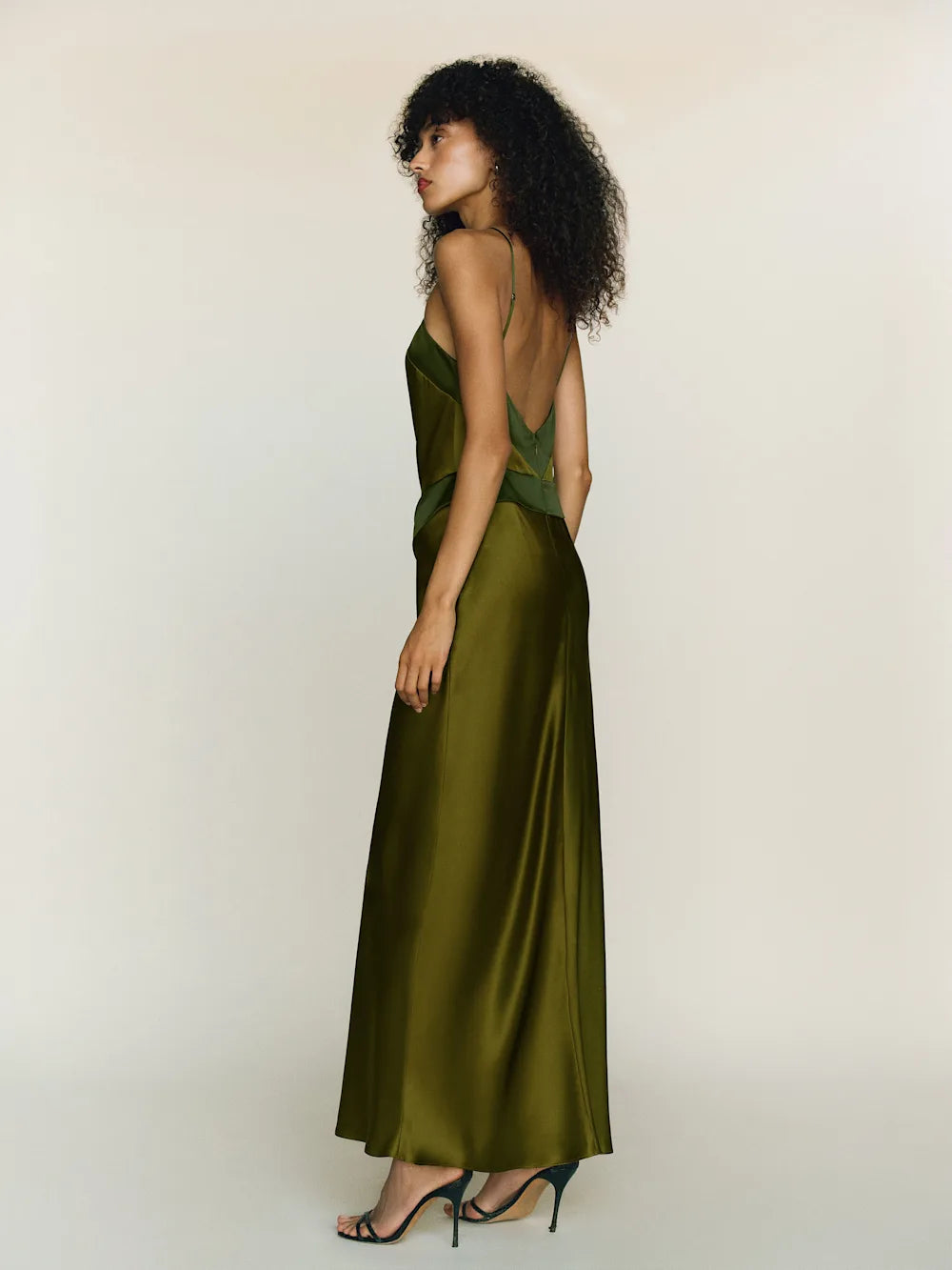 Elara Silk Maxi Dress