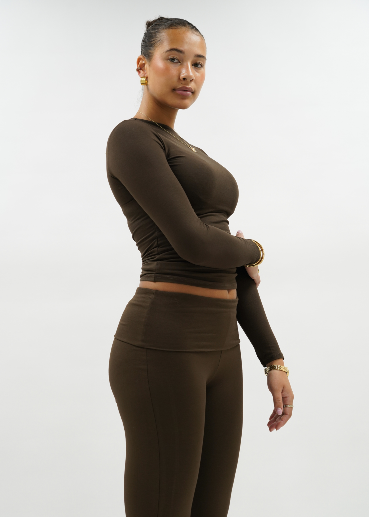 Chocolate Dream Sleeve Top