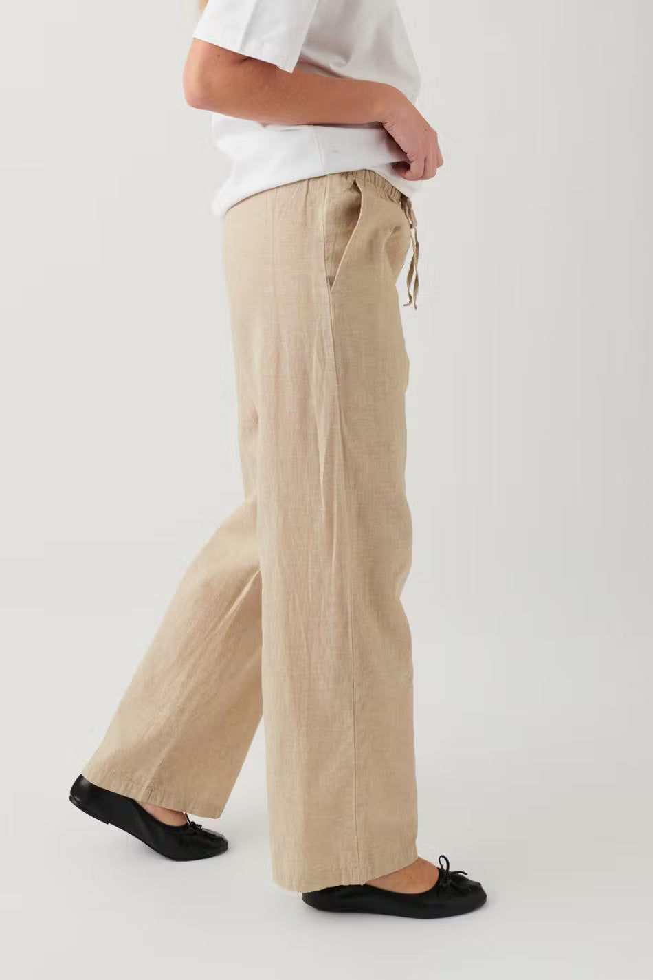 Amaya Linen Blend Trousers