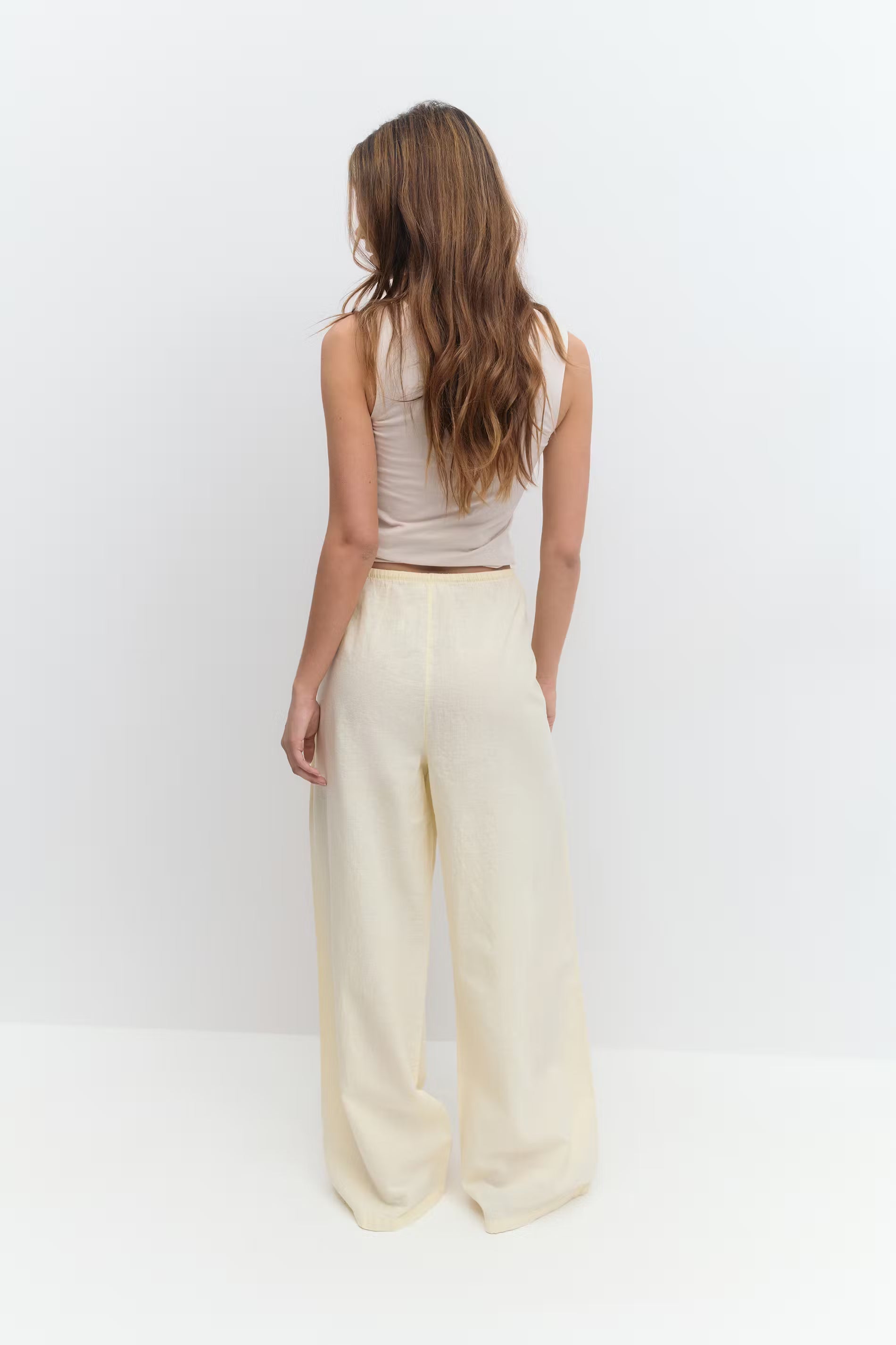 Amaya Linen Blend Trousers