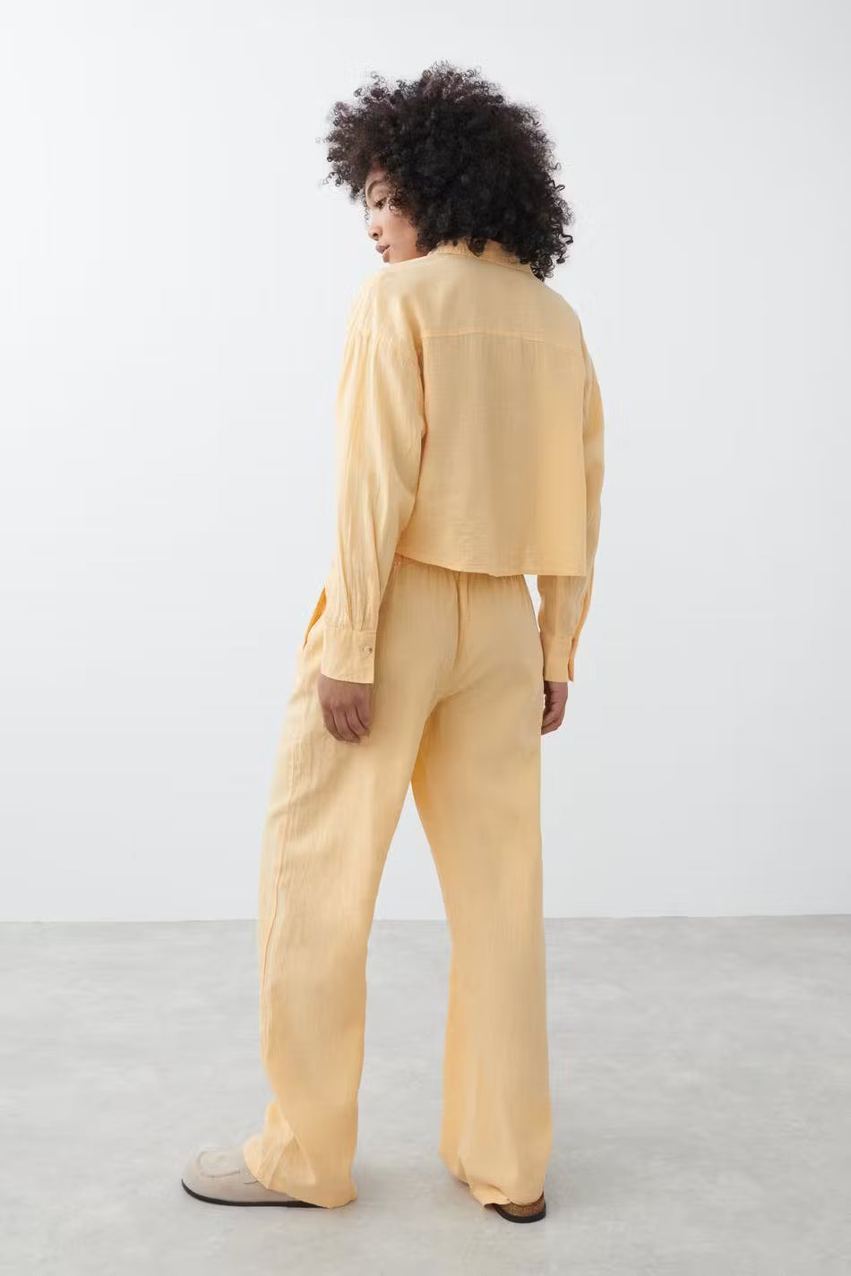 Amaya Linen Blend Trousers