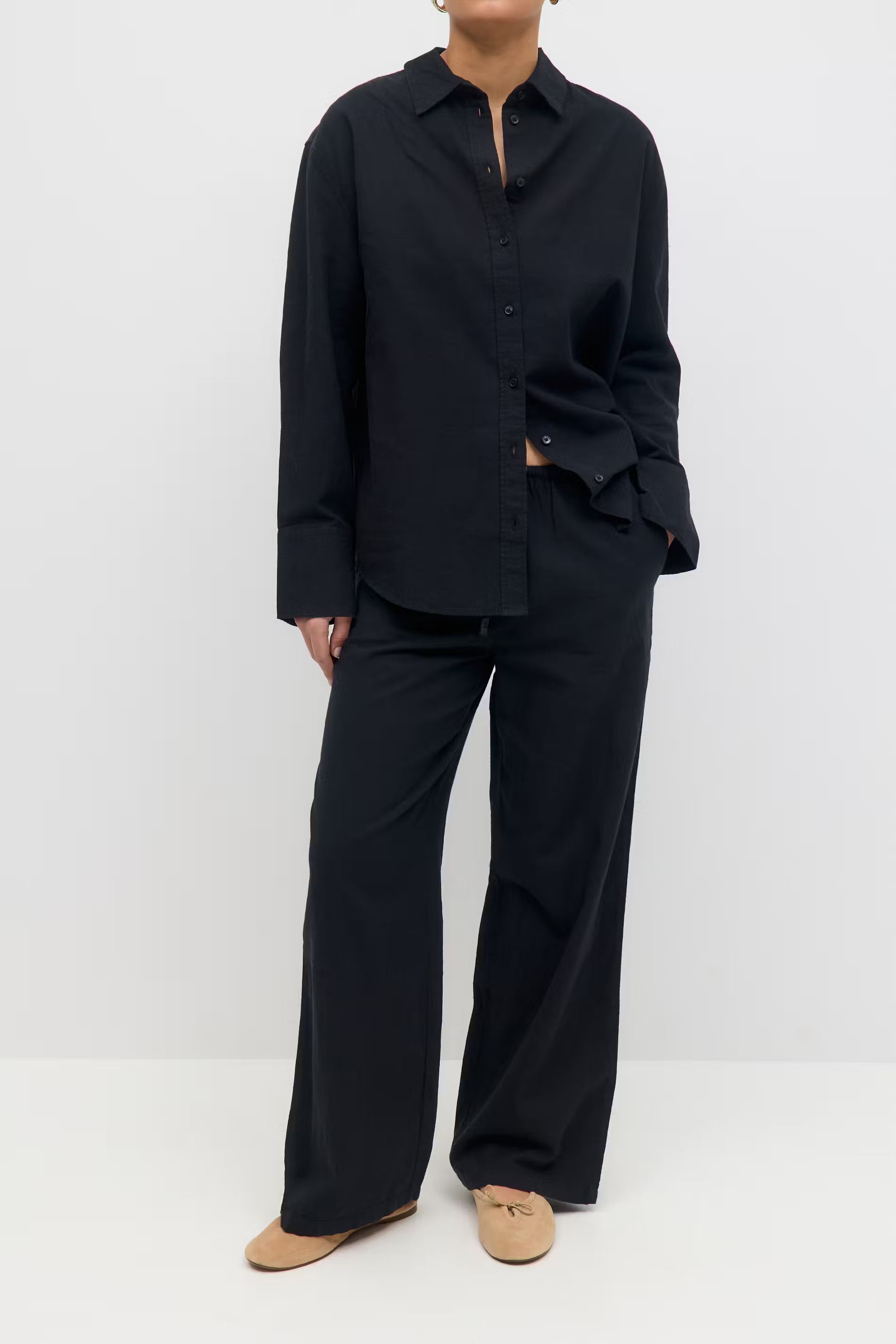 Amaya Linen Blend Trousers