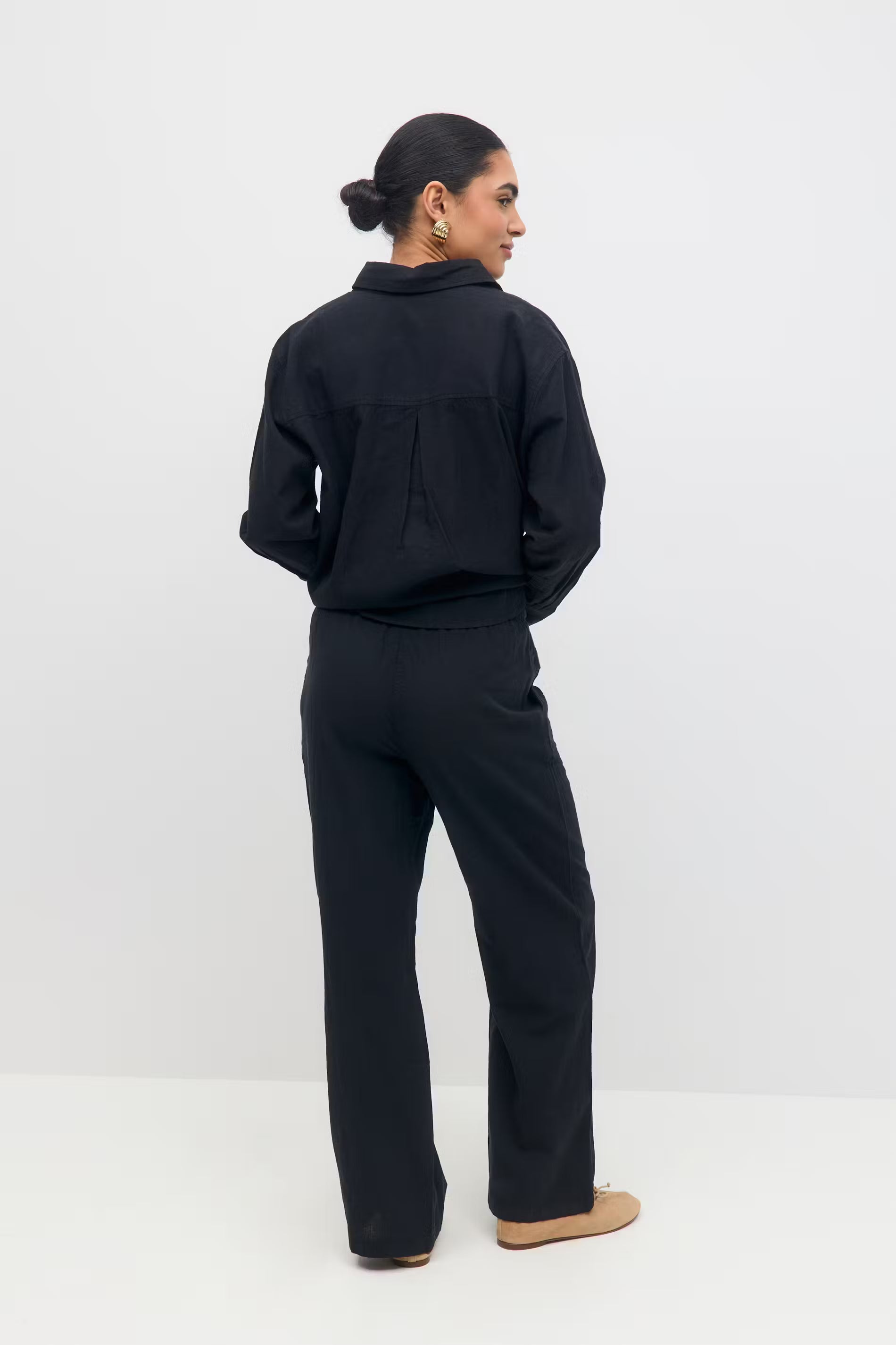Amaya Linen Blend Trousers