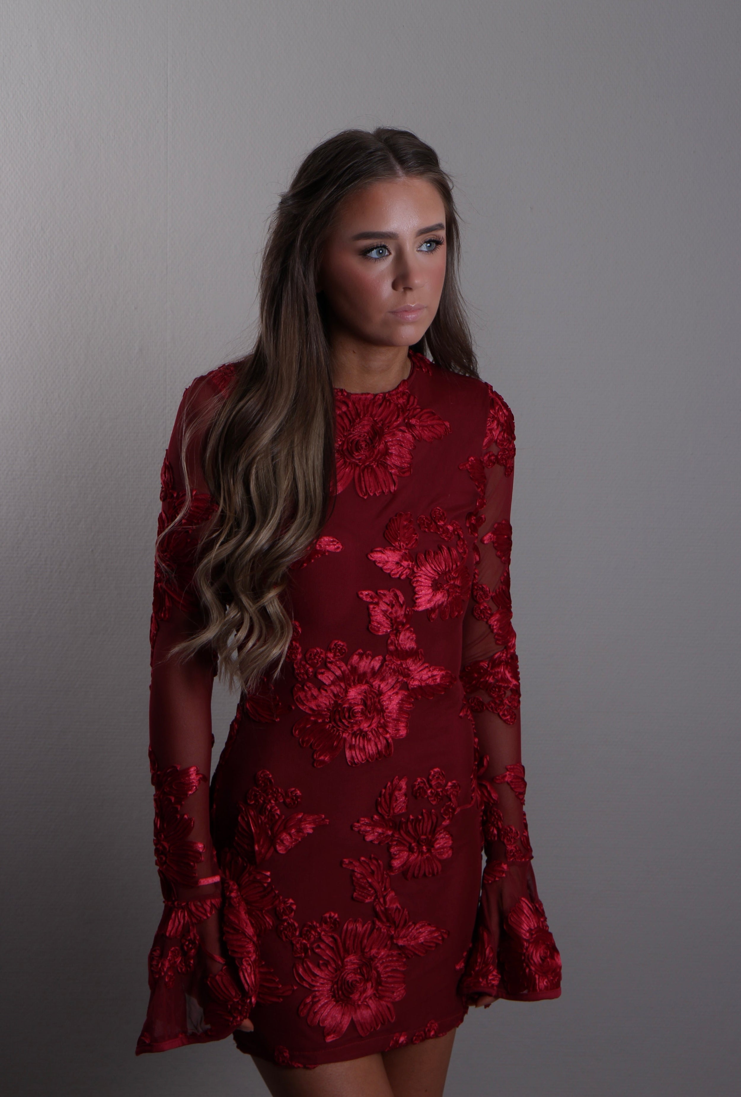 Flora Open Back Dress