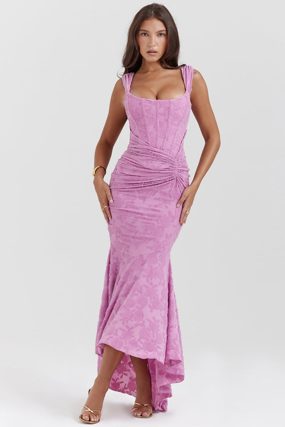 Aveline | Asymmetric Maxi Dress