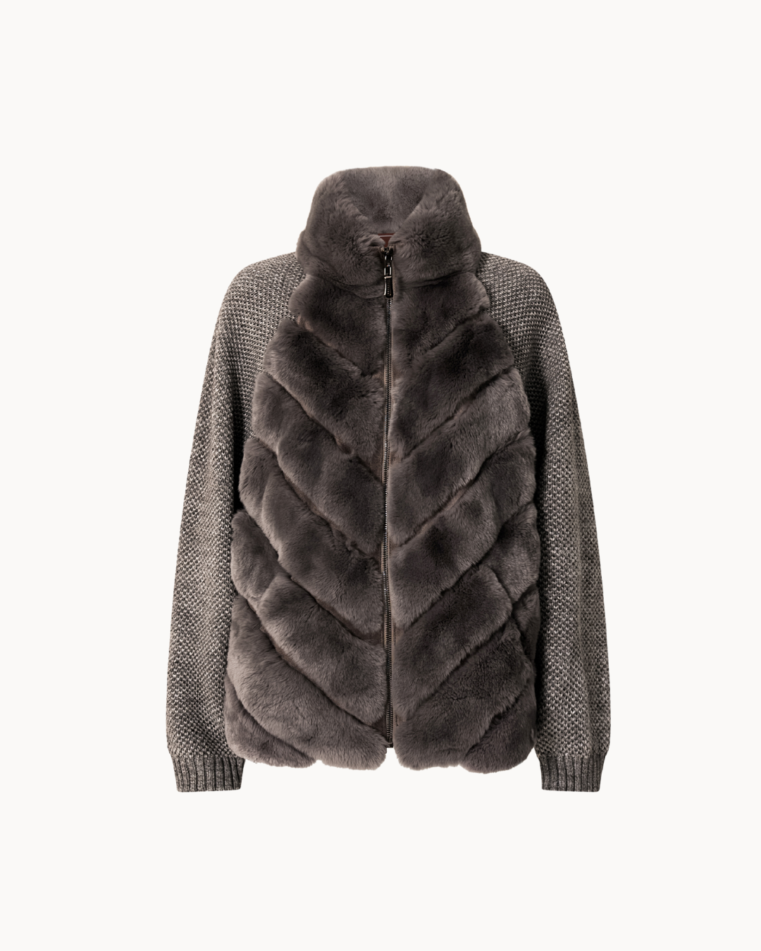 Shaina | Fur Knit Jacket