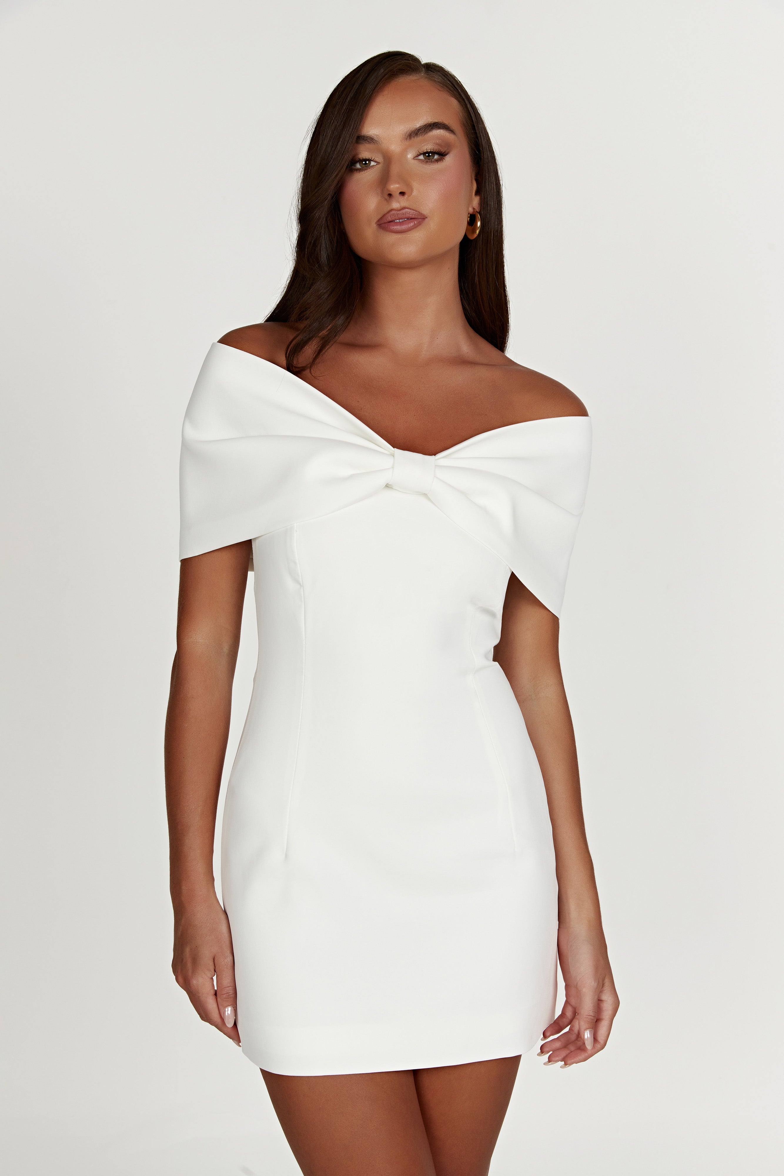 Elara | Off-Shoulder Mini Dress