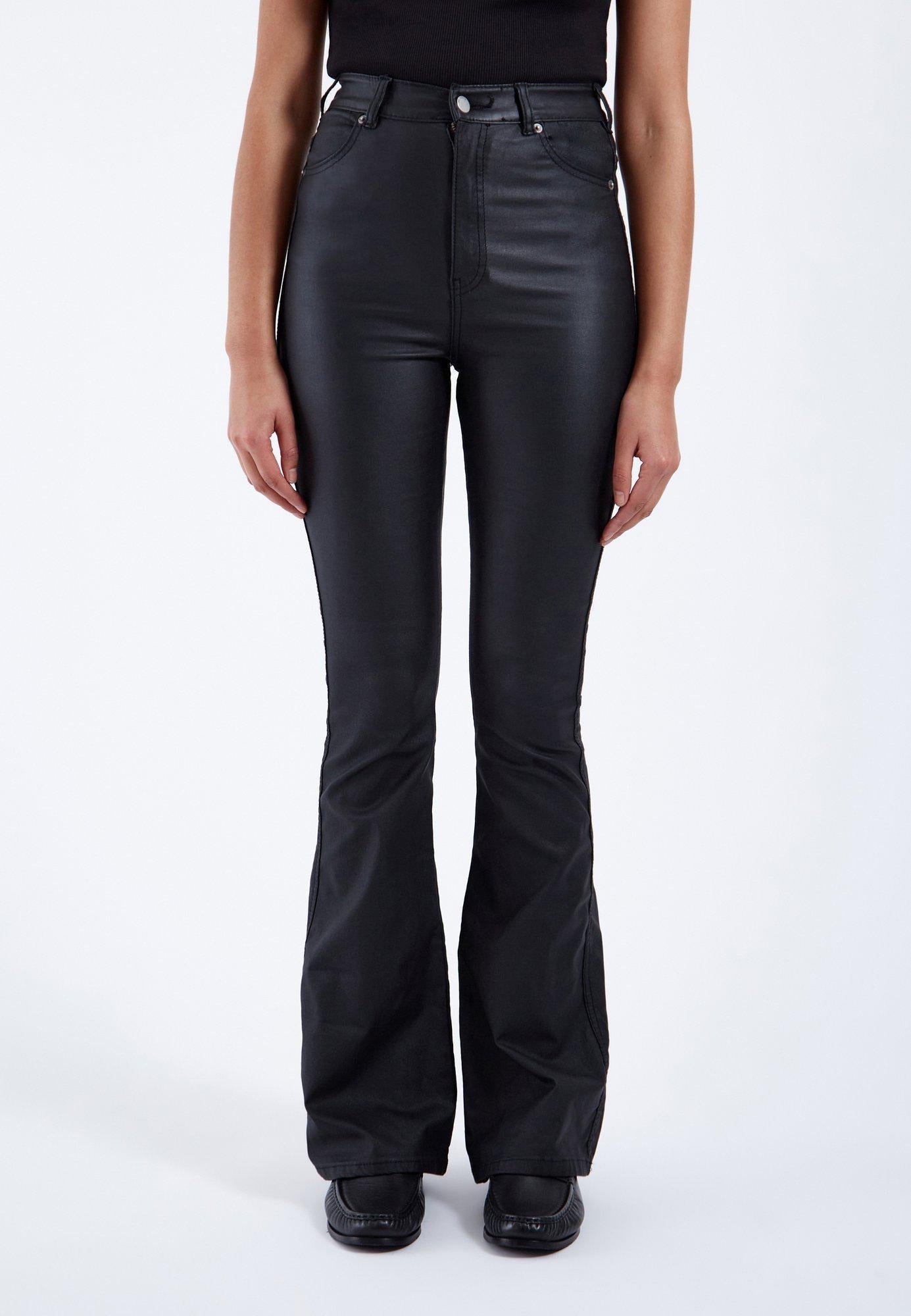 Melina Flare Leather Pants