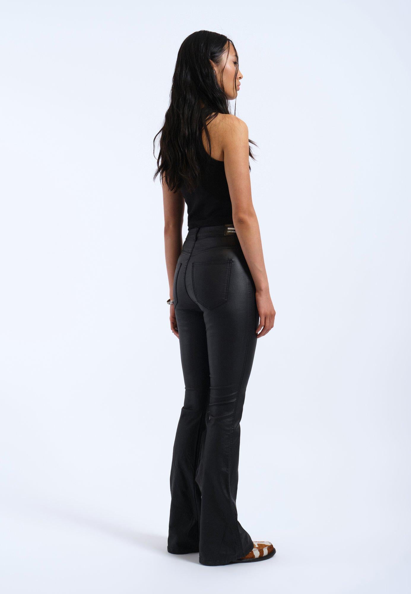 Melina Flare Leather Pants