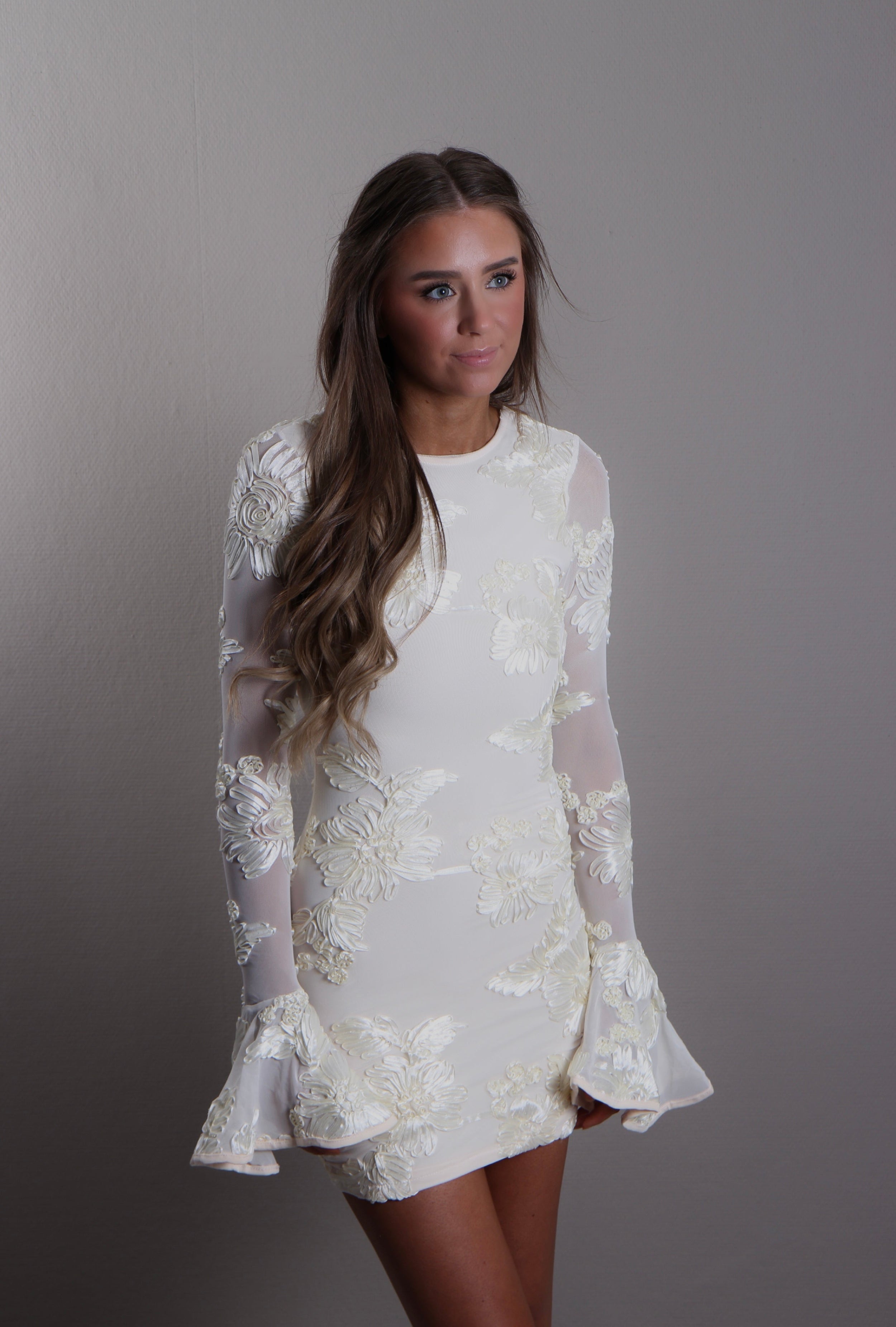 Flora Open Back Dress