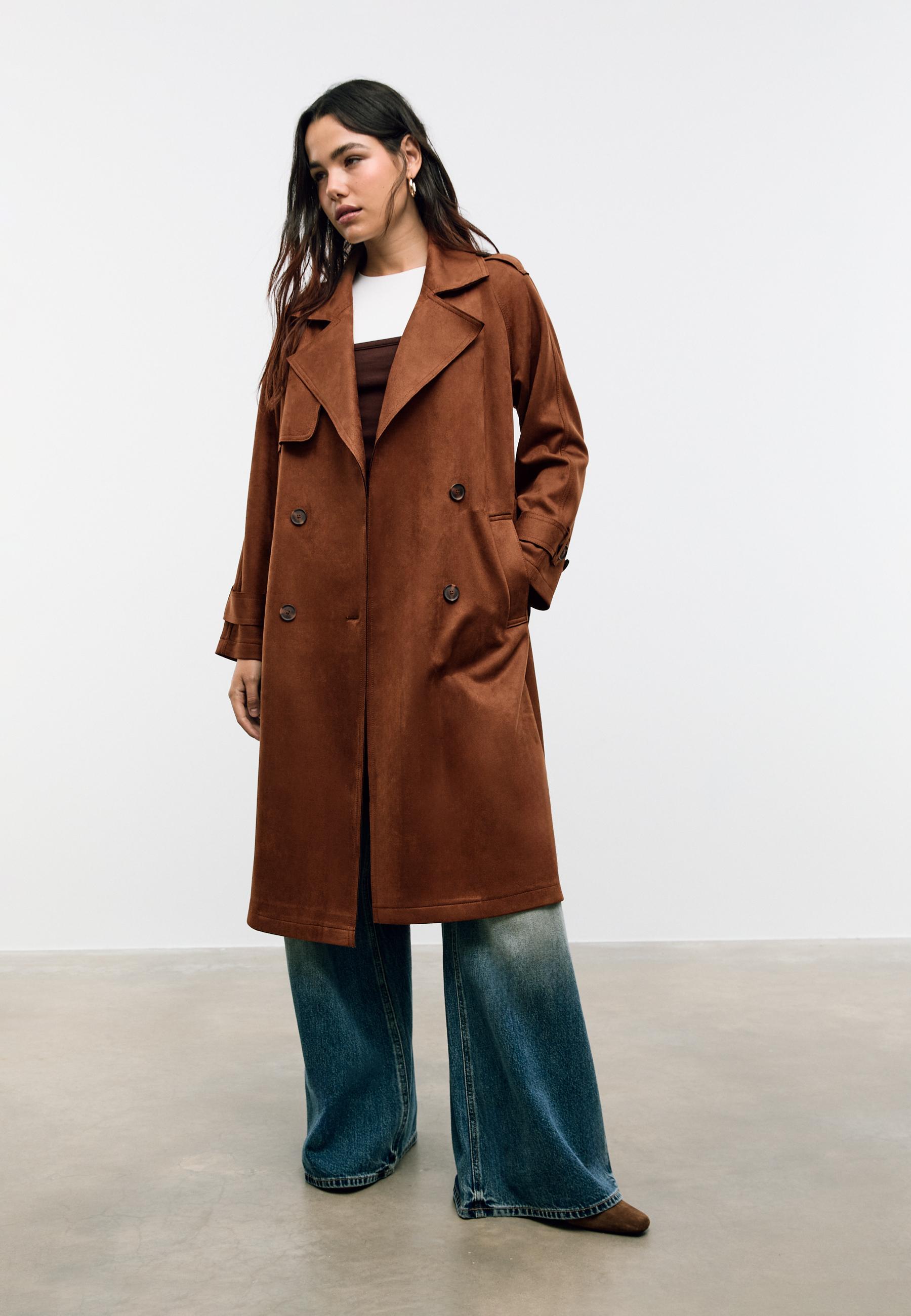 Renée | Classic Belted Trench