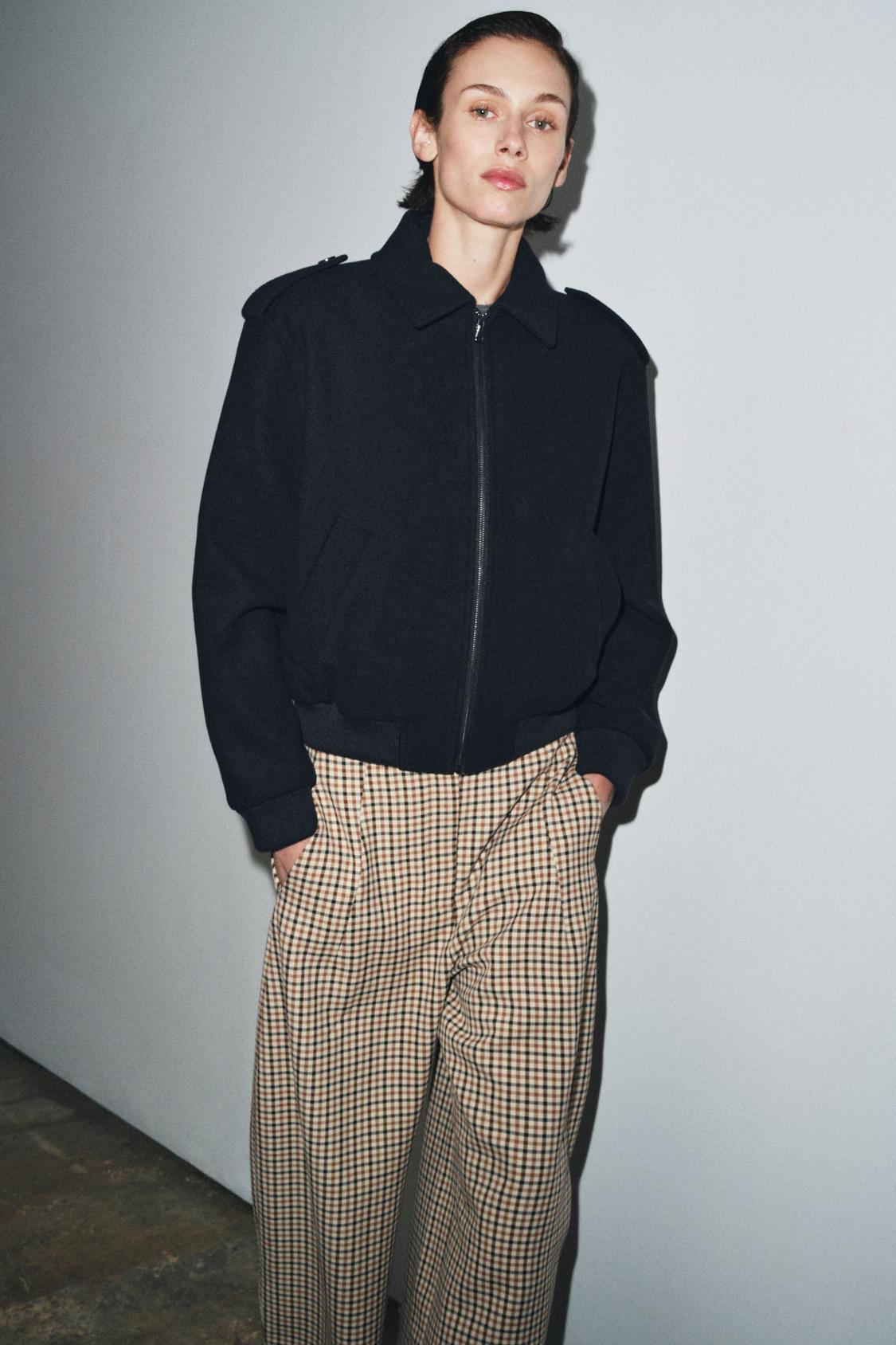 Livia | Wool Zip Jacket