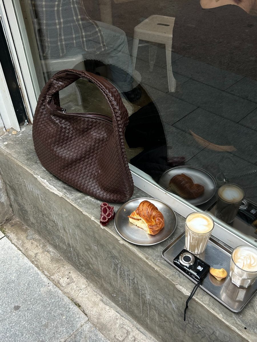 Aya Braided Shoulder Bag