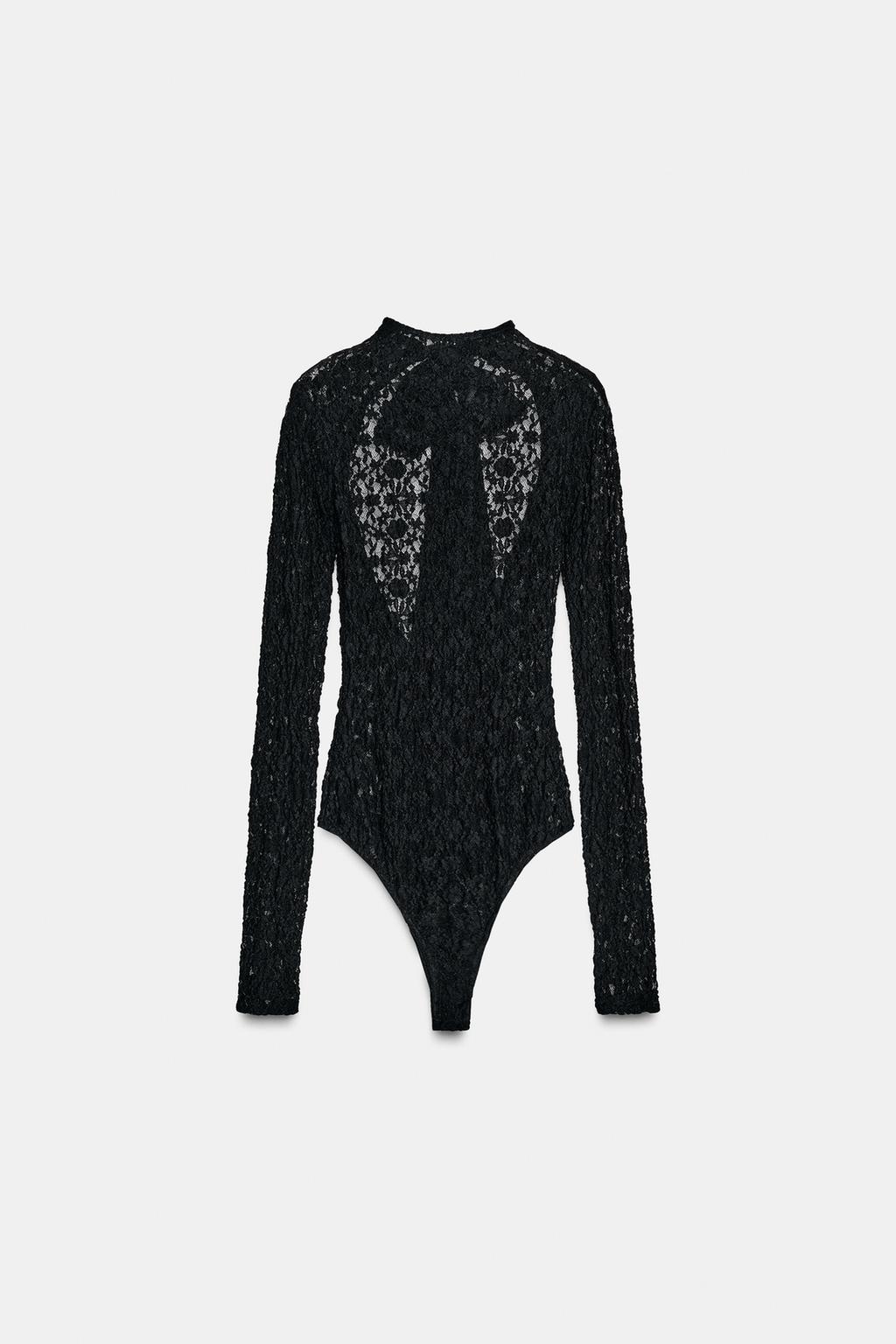 Lace Bow Bodysuit
