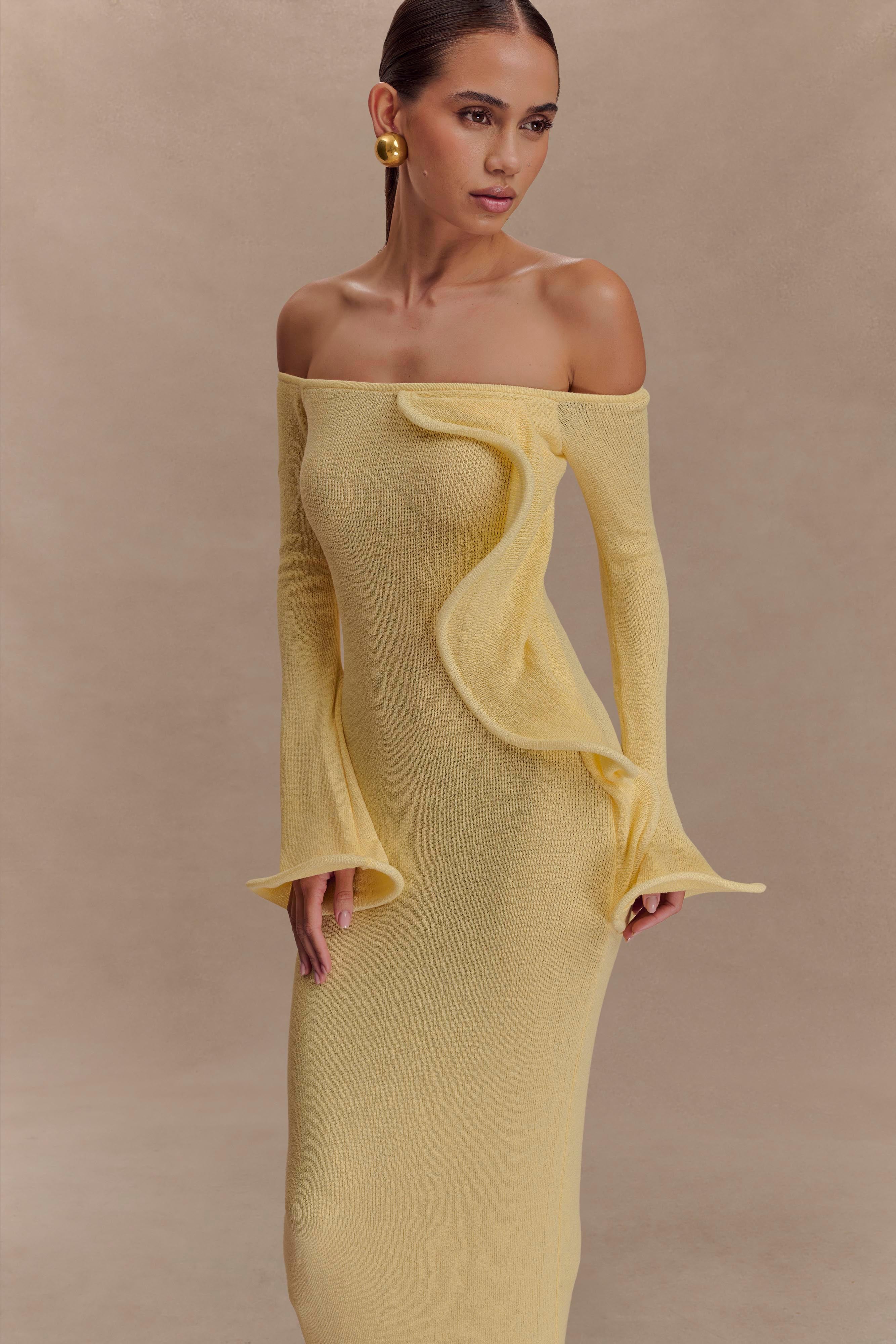 Lemon Breeze | Maxi Dress