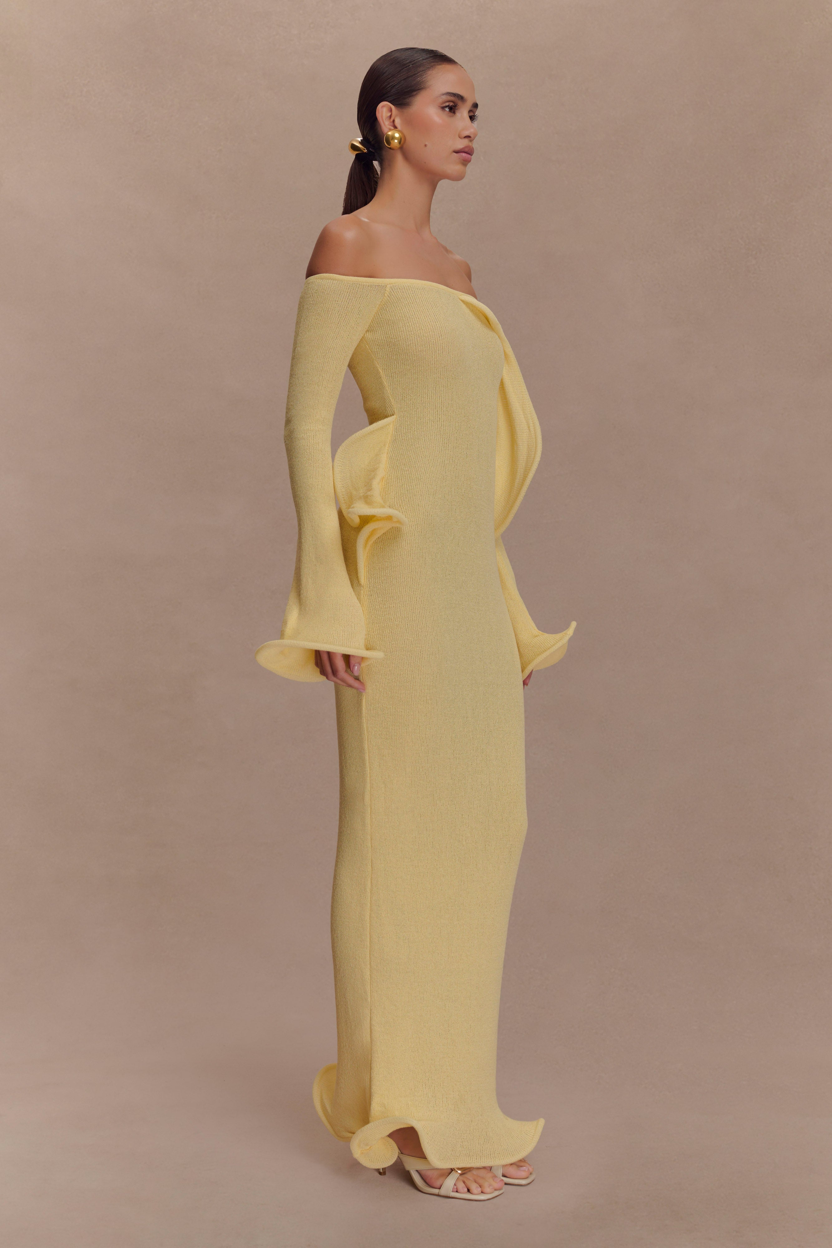 Lemon Breeze | Maxi Dress