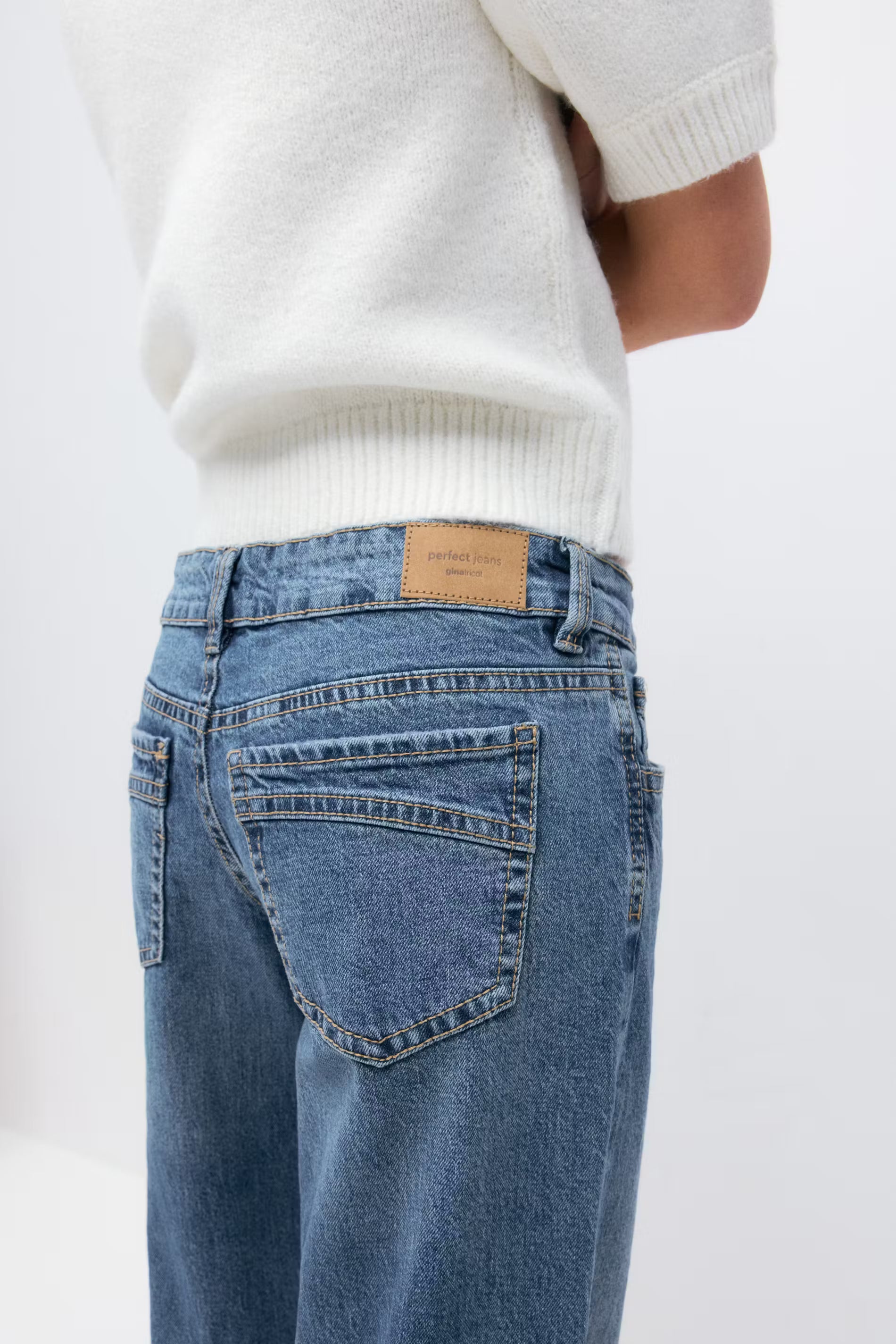 Eleni Low Wide Jeans