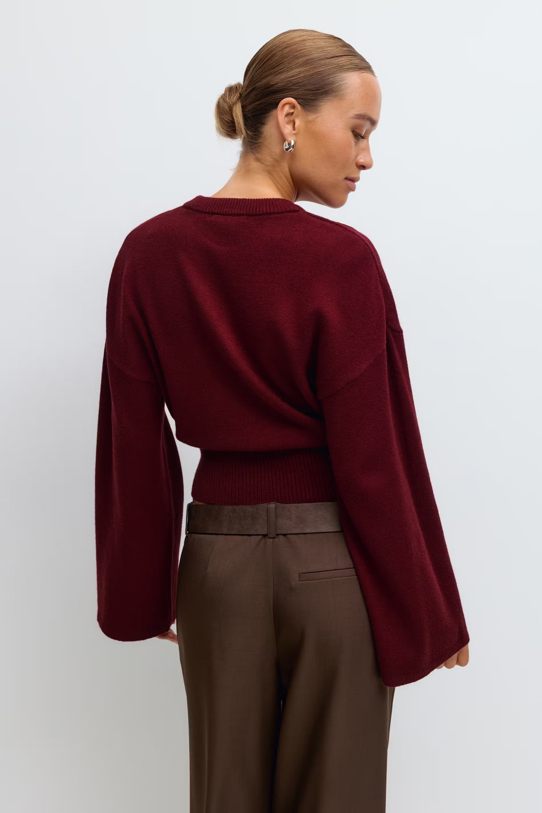 Claudia Sleeve Knitted Top