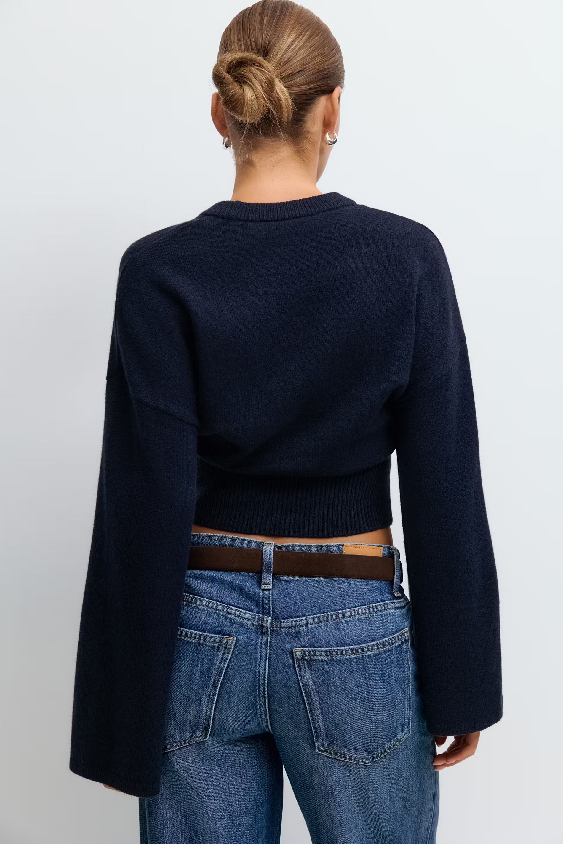 Claudia Sleeve Knitted Top