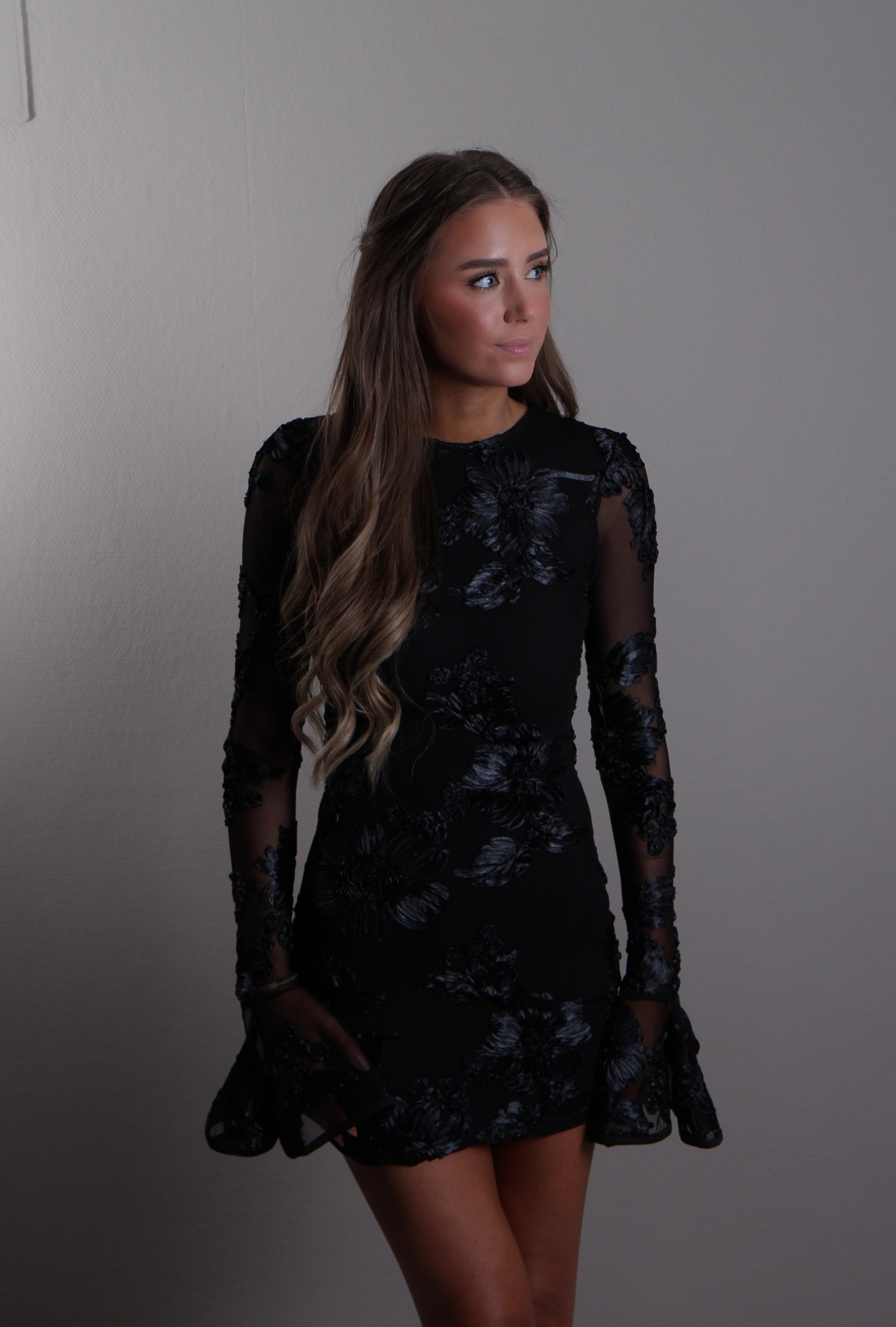 Flora Open Back Dress